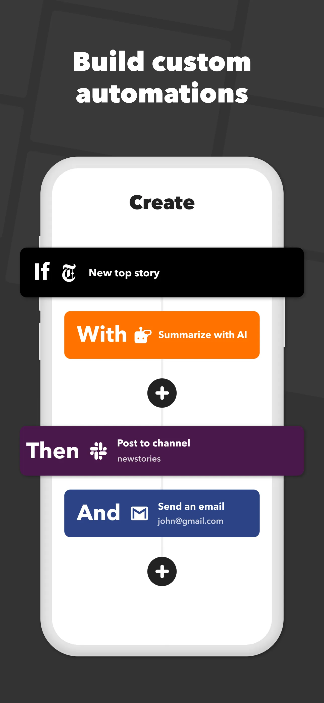 IFTTT - Automate work and home iphone screenshot 3