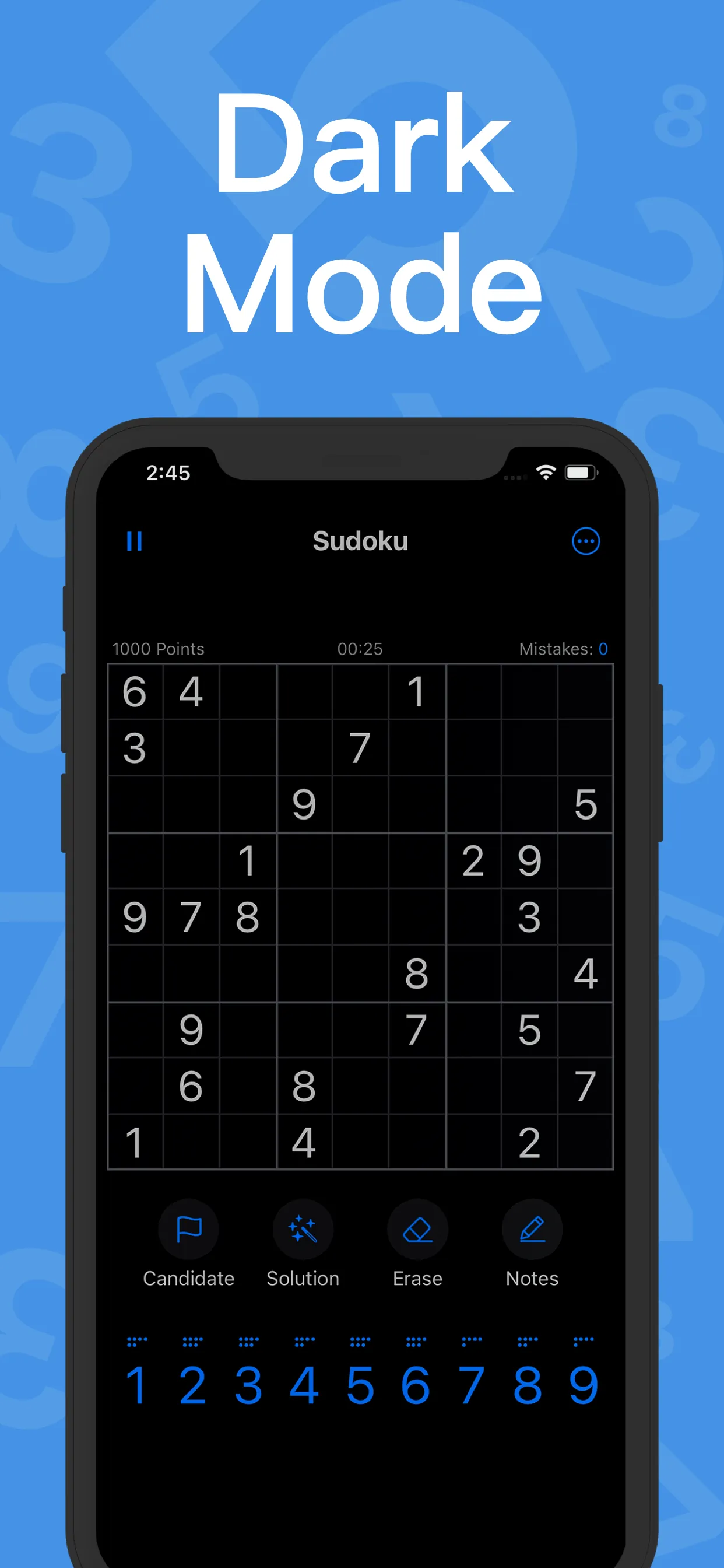 Sudoku - No ads iphone screenshot 10