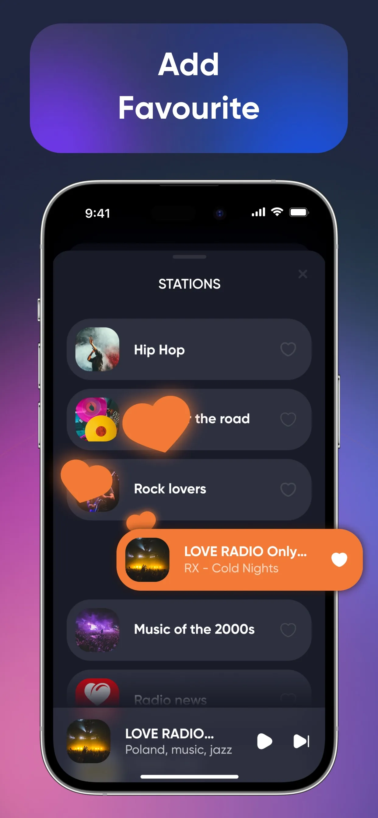 Radio App: FM AM Live Stations iphone screenshot 3