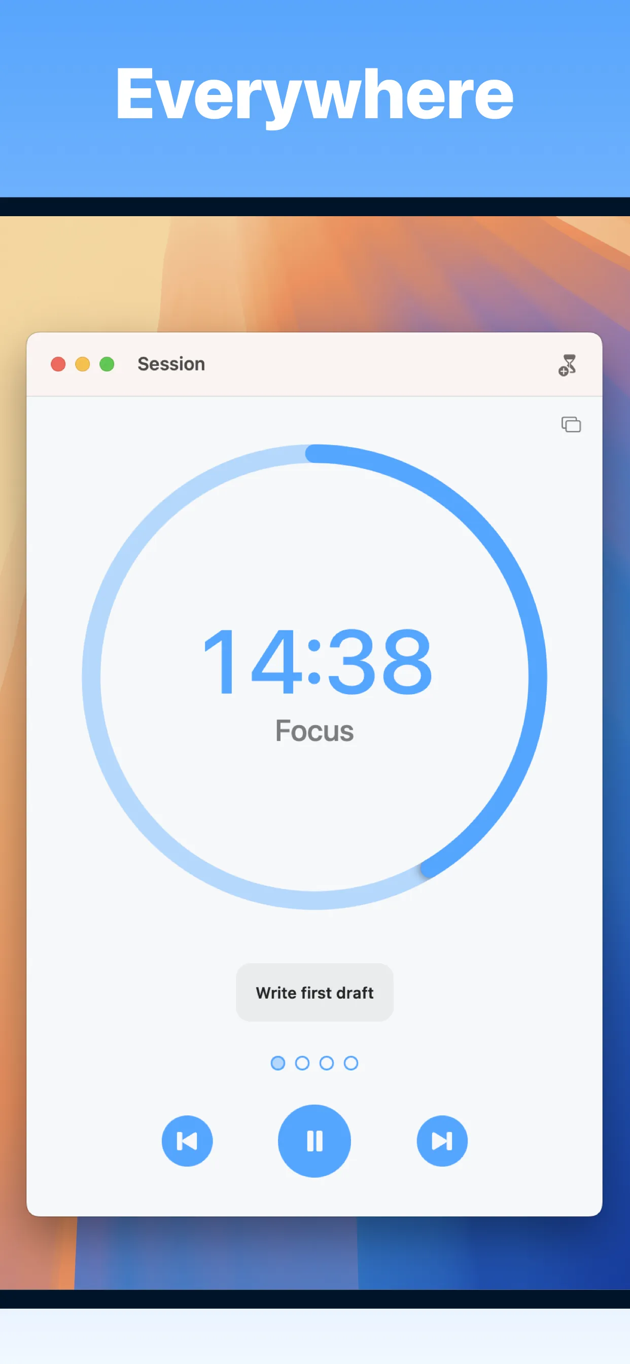 Focus - Timer for Productivity iphone screenshot 4