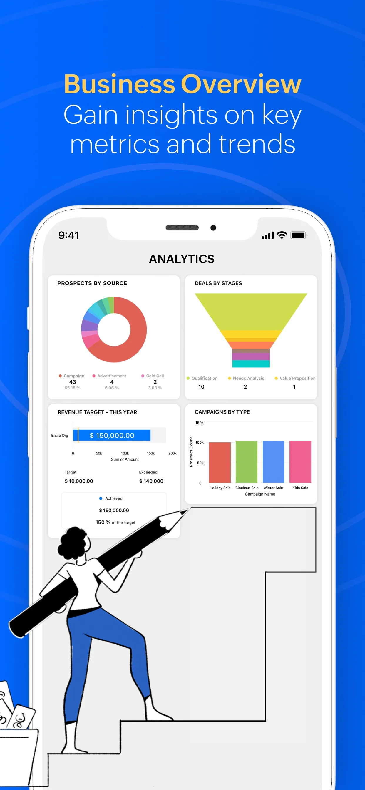 Zoho CRM - Sales & Marketing iphone screenshot 7