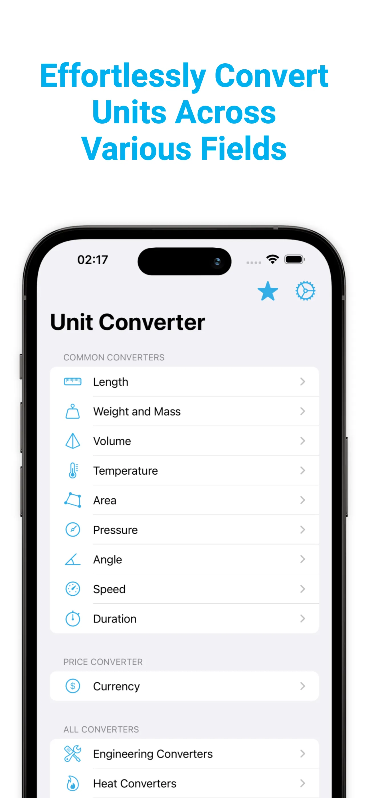 Unit Converter - Scientific iphone screenshot 1
