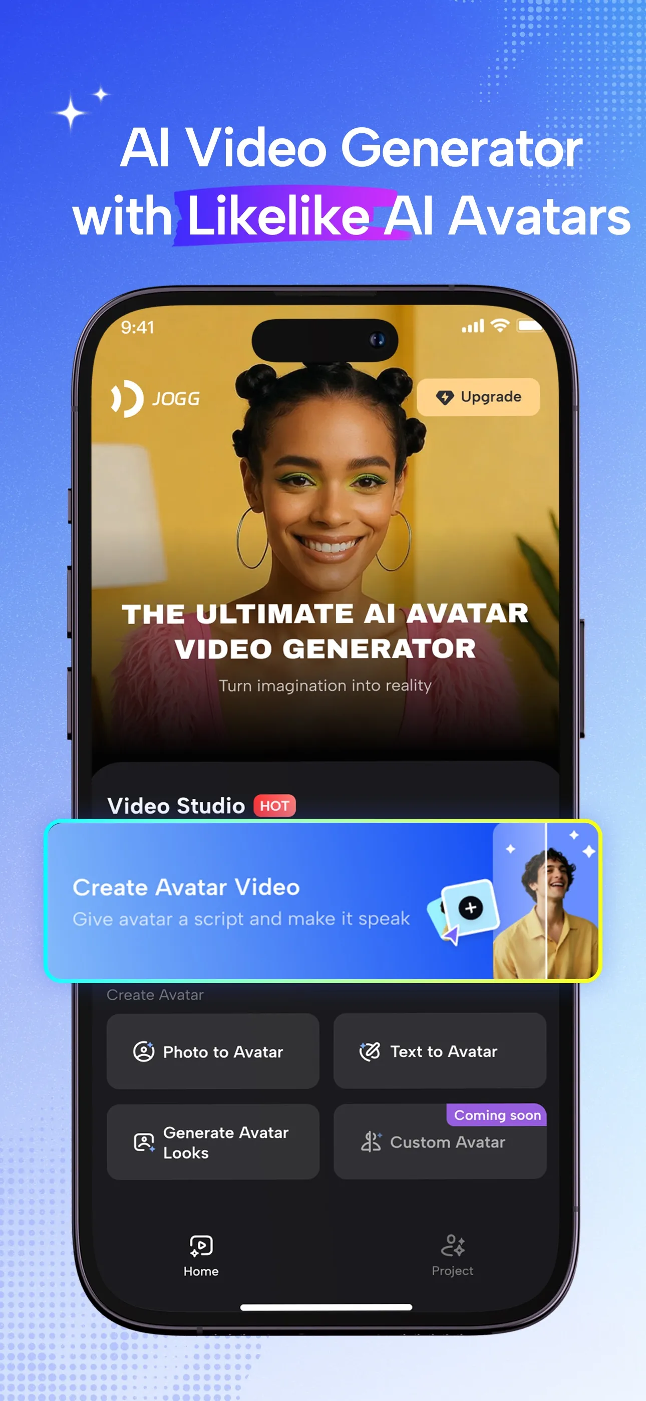 JoggAI: AI Avatar Video iphone screenshot 2
