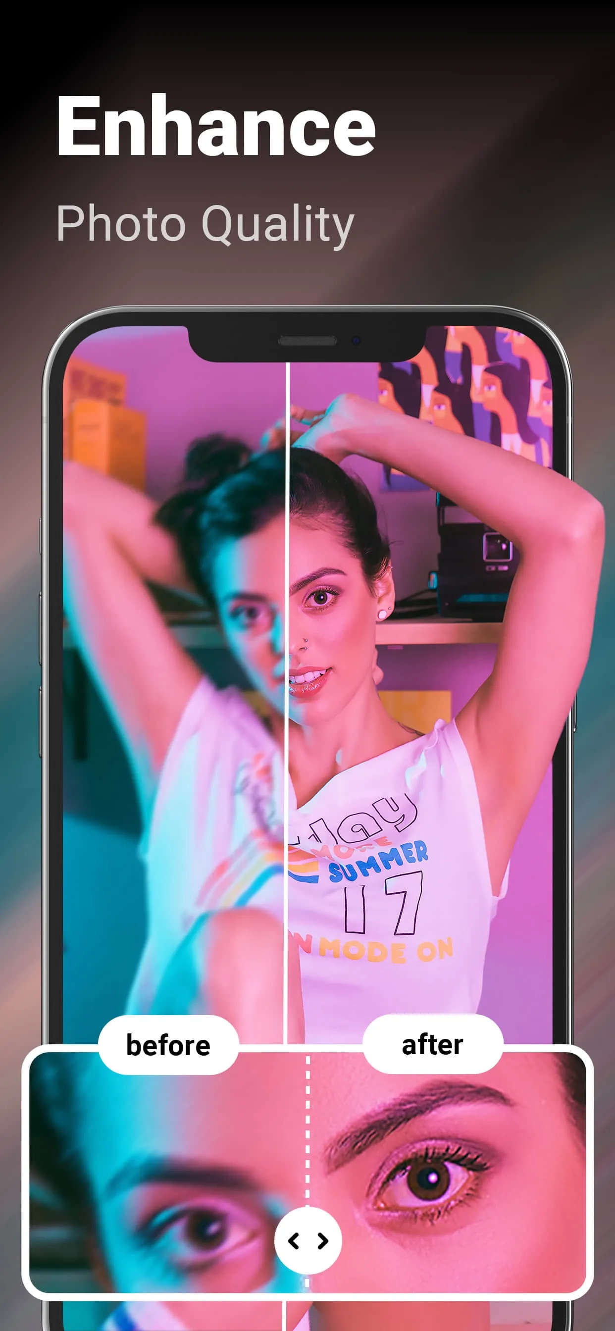 AI Photo Enhancer - Pixelance iphone screenshot 1