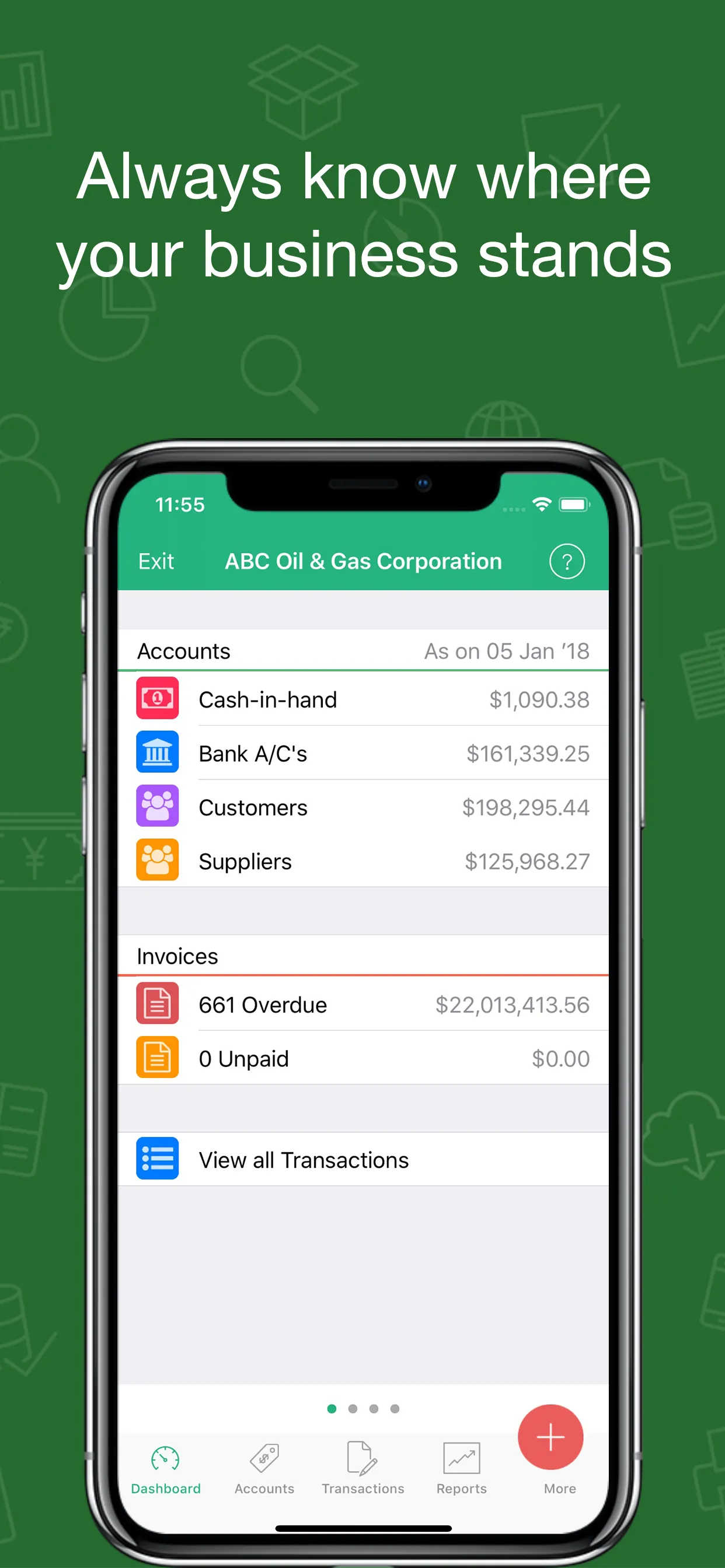 Book Keeper Accounting iphone screenshot 2