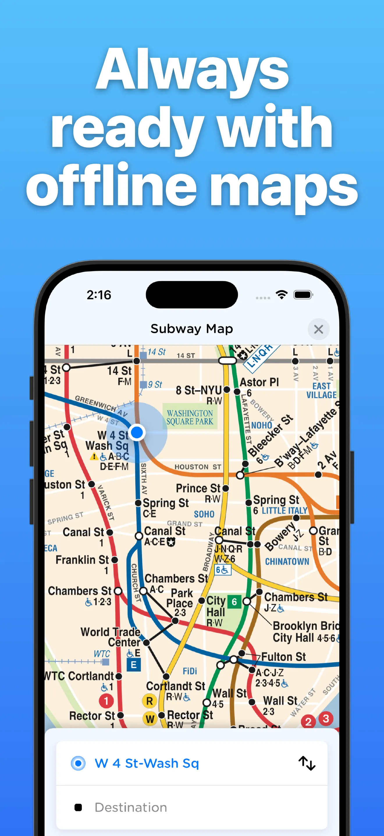 NYC Transit: MTA Subway & Bus iphone screenshot 8