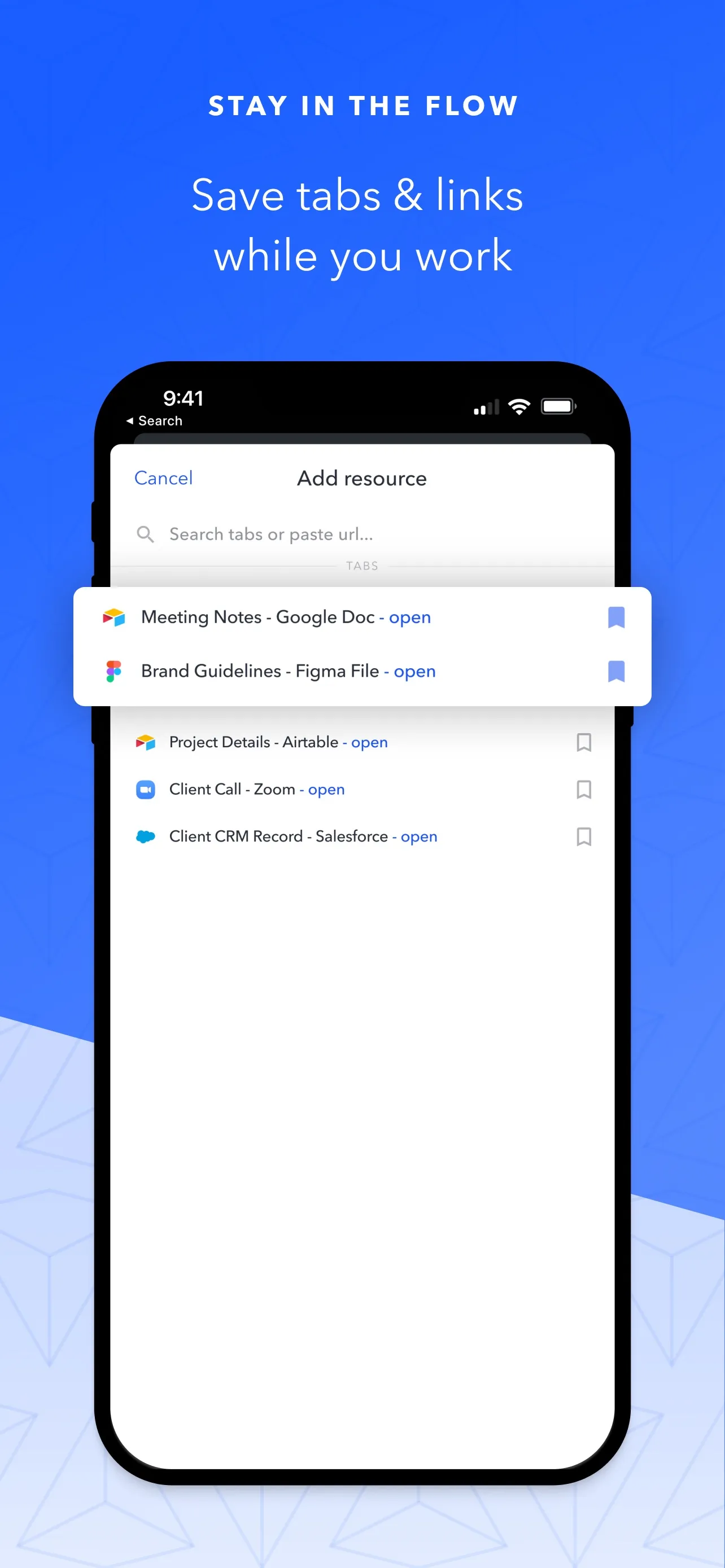 Workona - Project organizer iphone screenshot 3