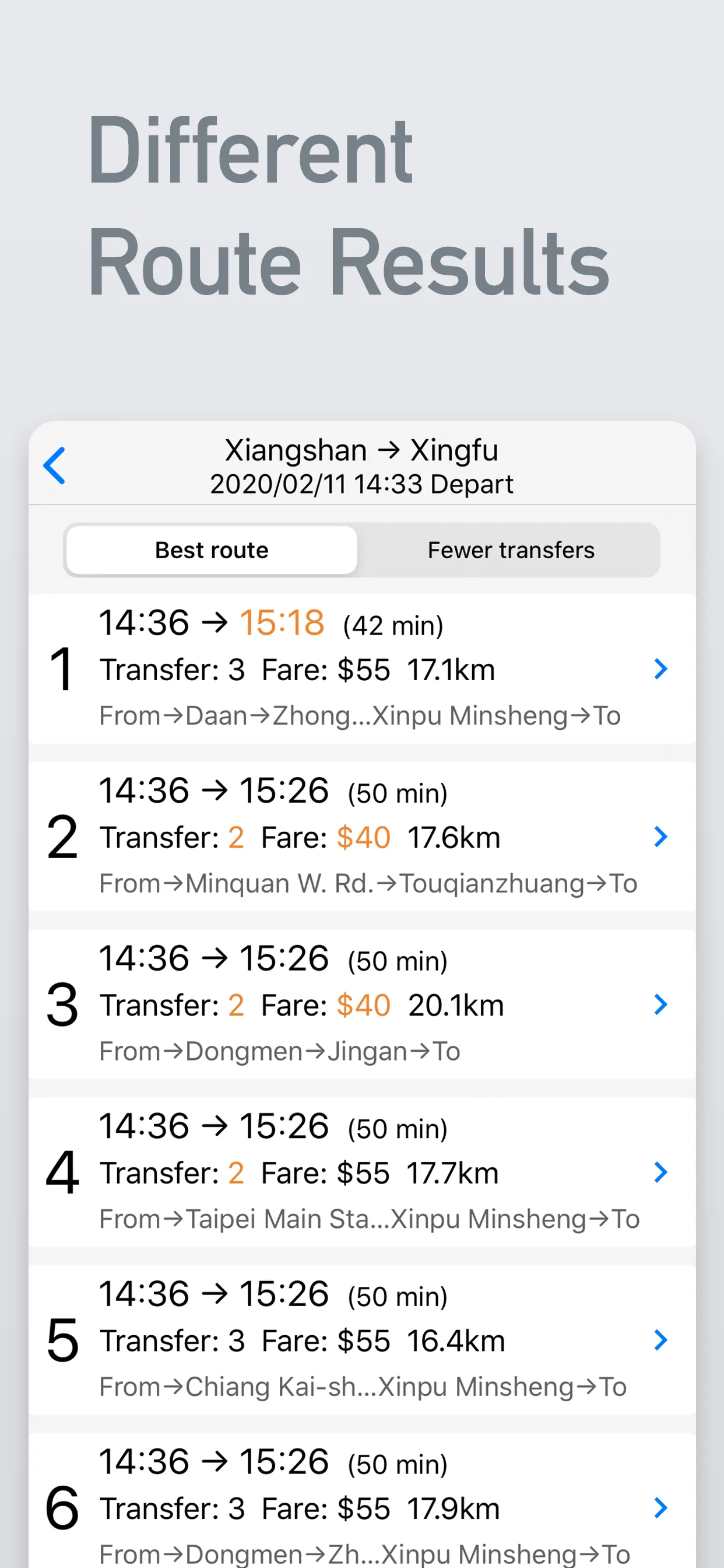 MetroMan Taipei iphone screenshot 5