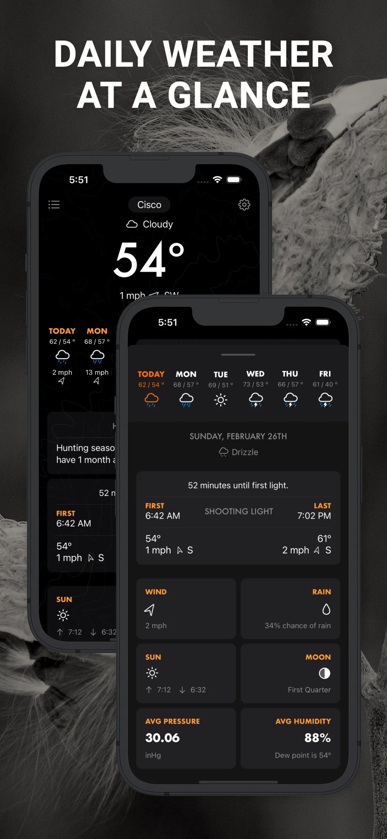 Milkweed: Hunting Weather iphone screenshot 3