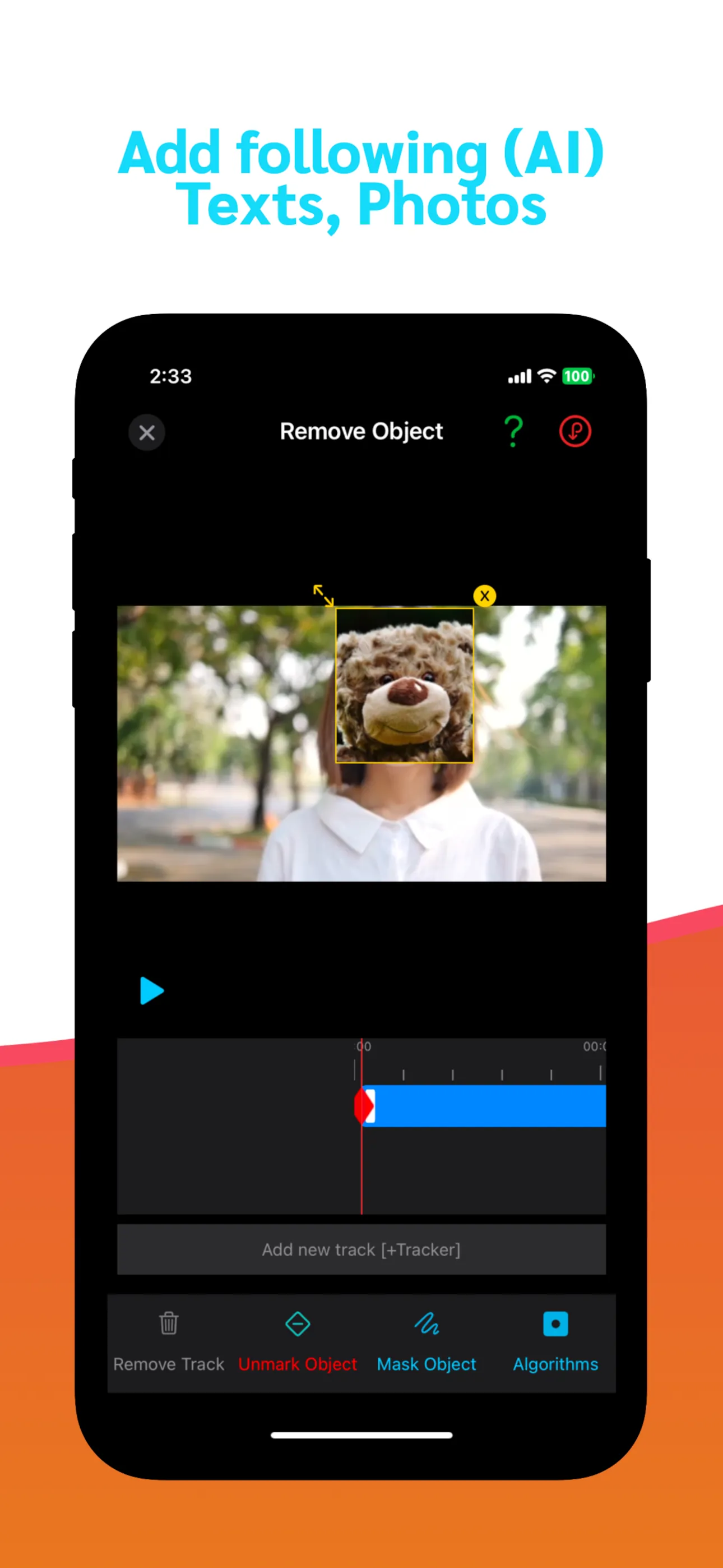 remove watermark video retouch iphone screenshot 5