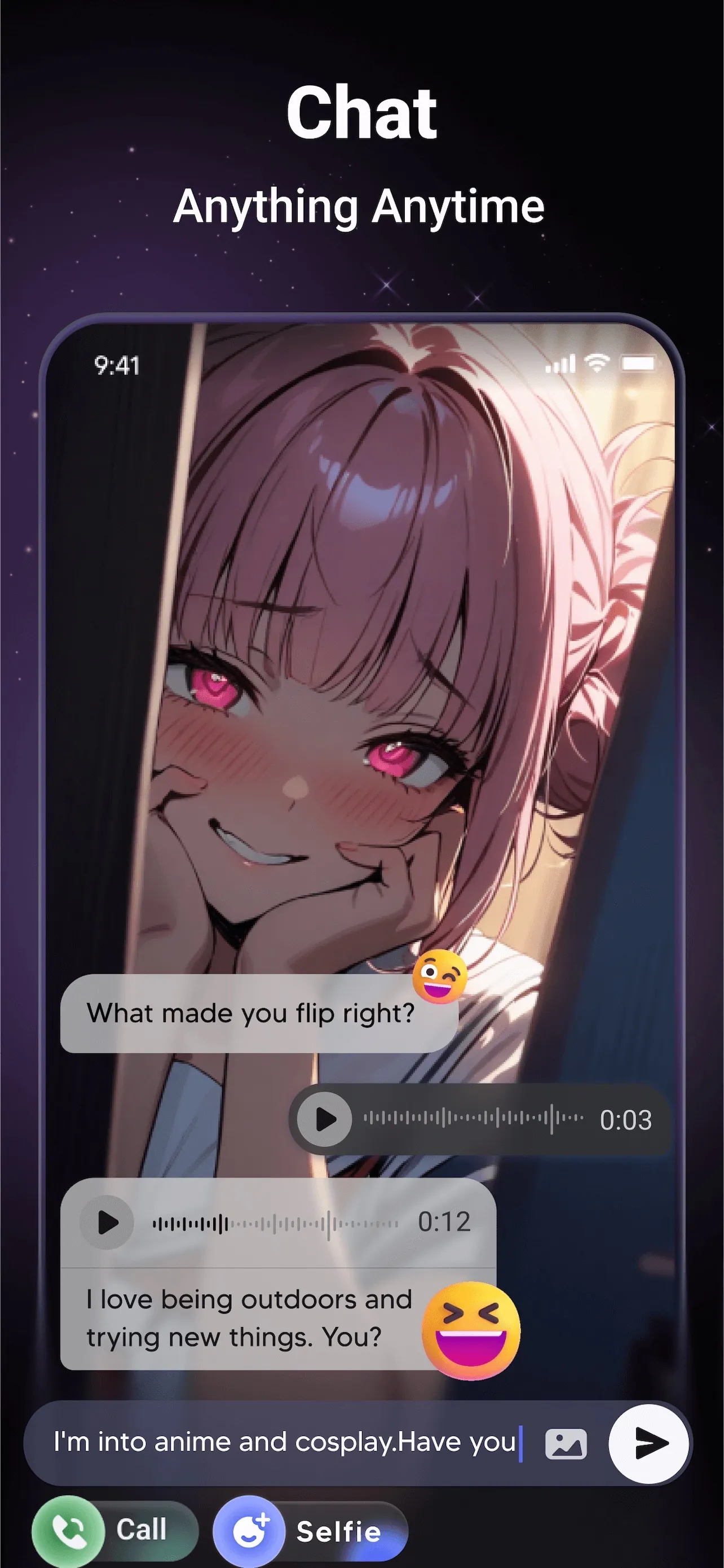 Flipped:Chat with AI Character iphone screenshot 3