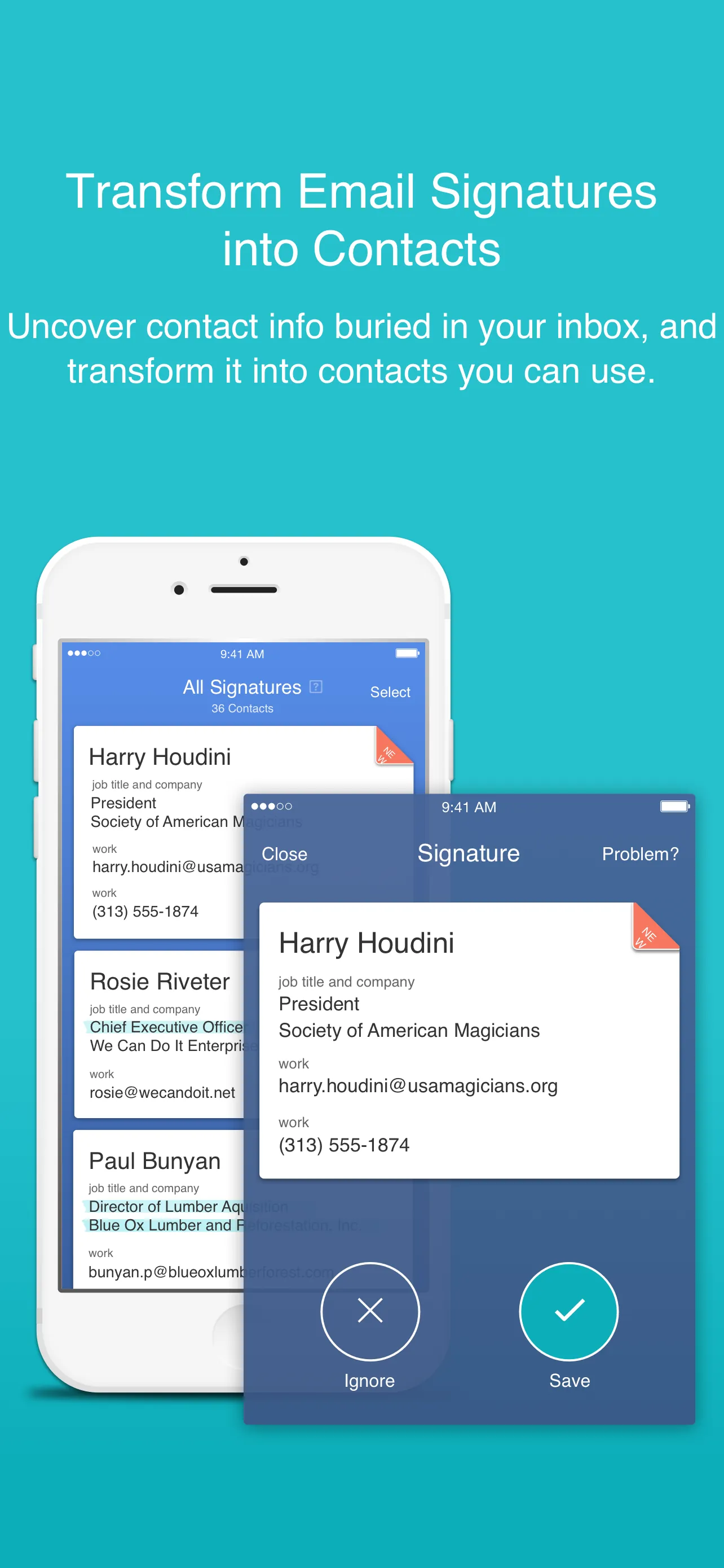 CircleBack - Updated Contacts iphone screenshot 5