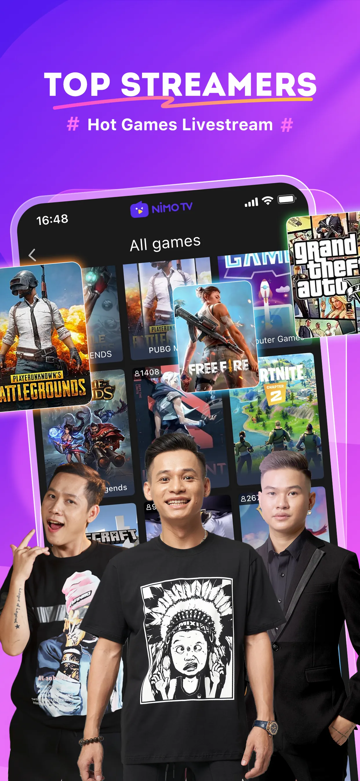 Nimo TV - Live Stream & Fun iphone screenshot 5