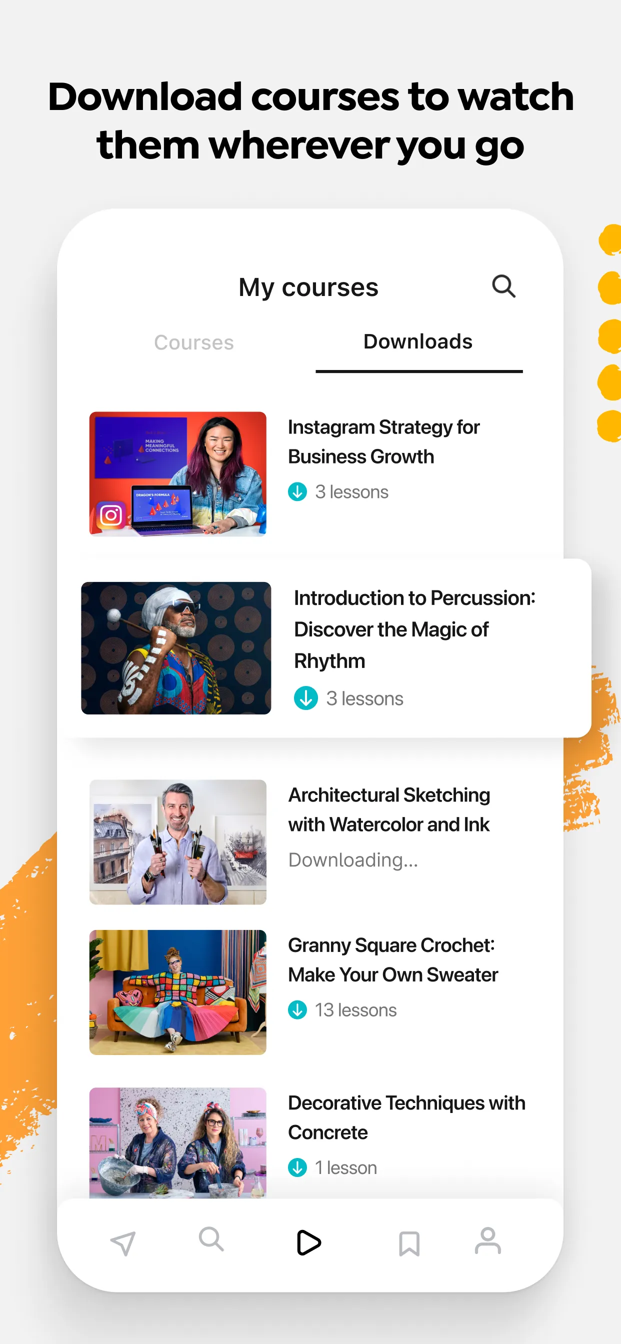 Domestika - Online courses iphone screenshot 3