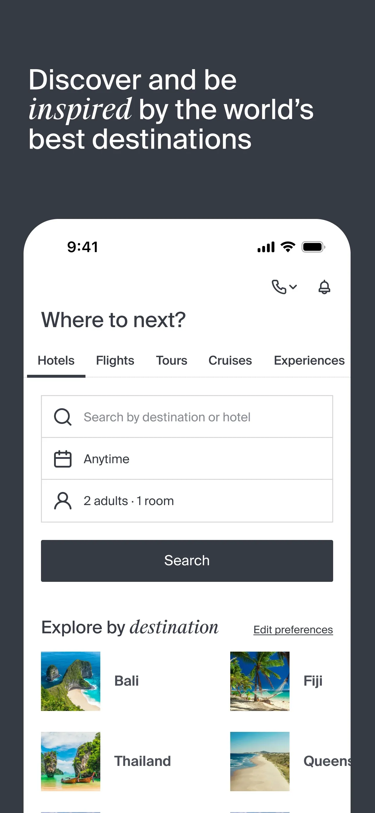 Luxury Escapes: Travel Deals iphone screenshot 2