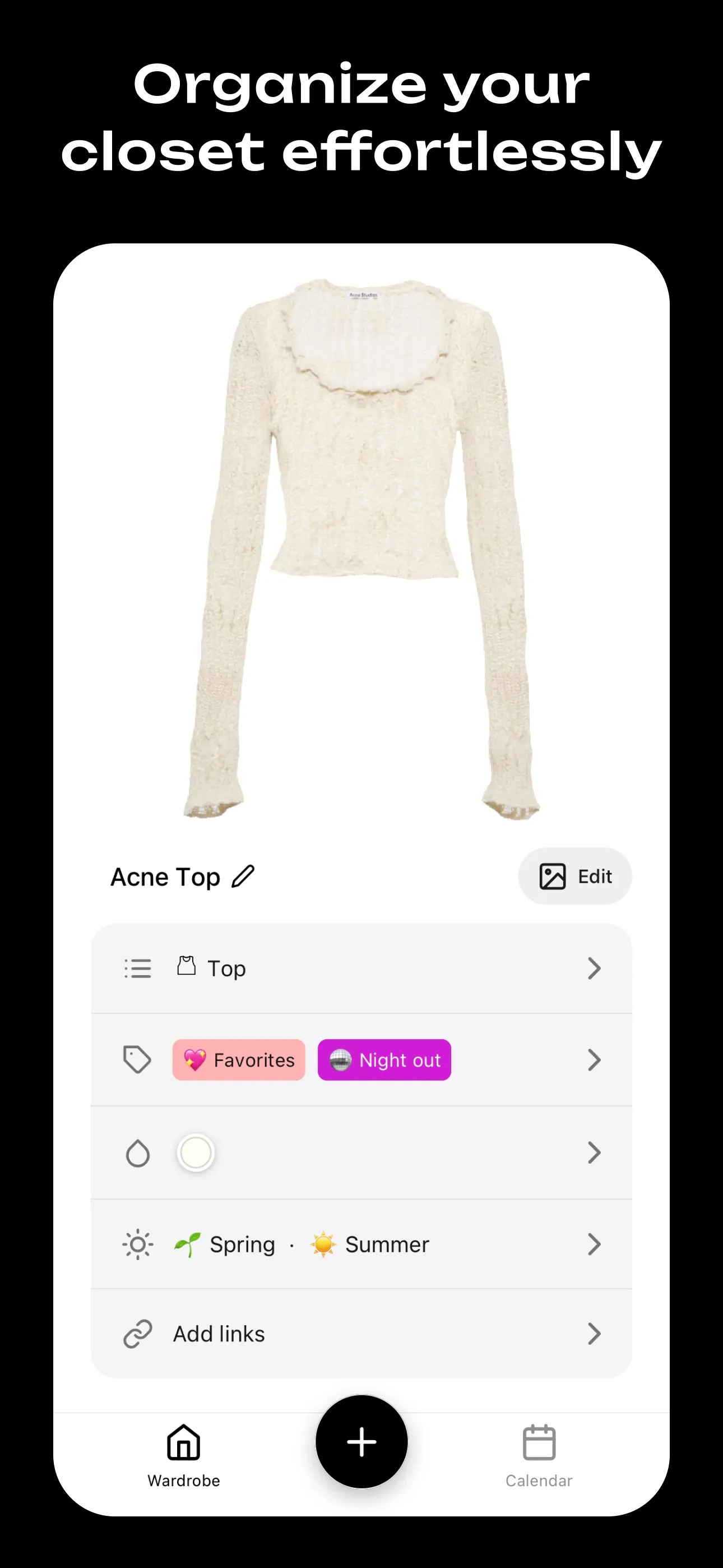 Fits – Outfit Planner & Closet iphone screenshot 5