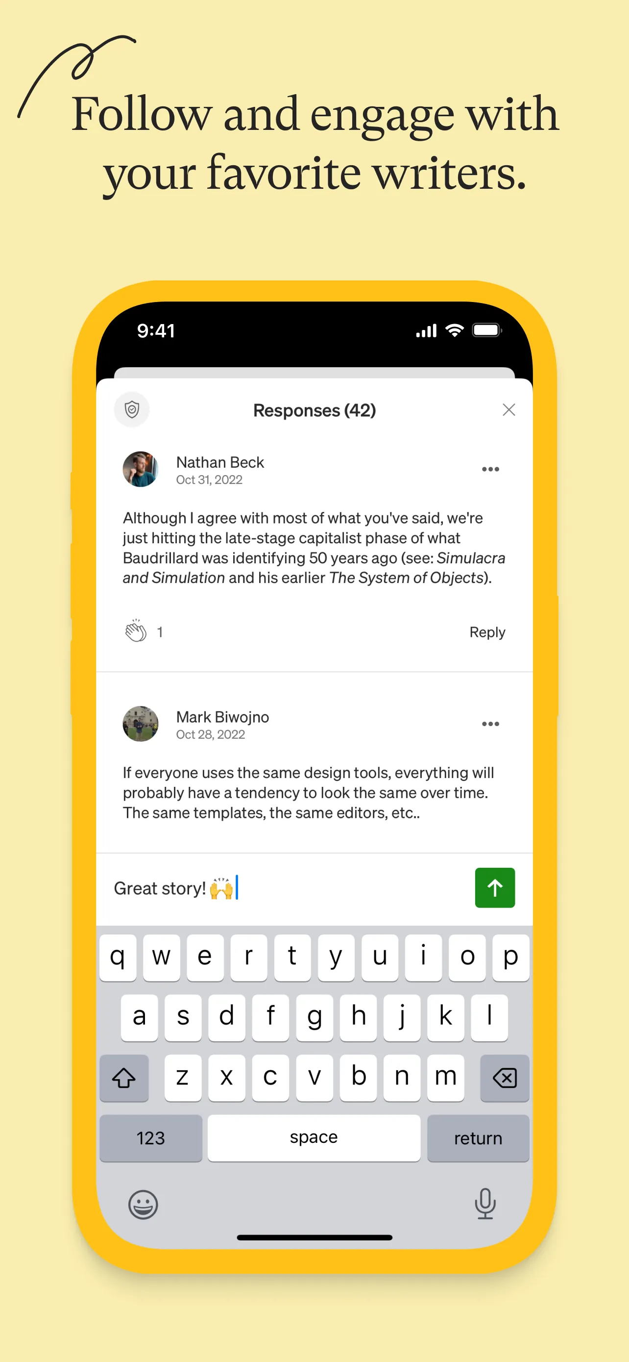 Medium: Read & Write Stories iphone screenshot 5