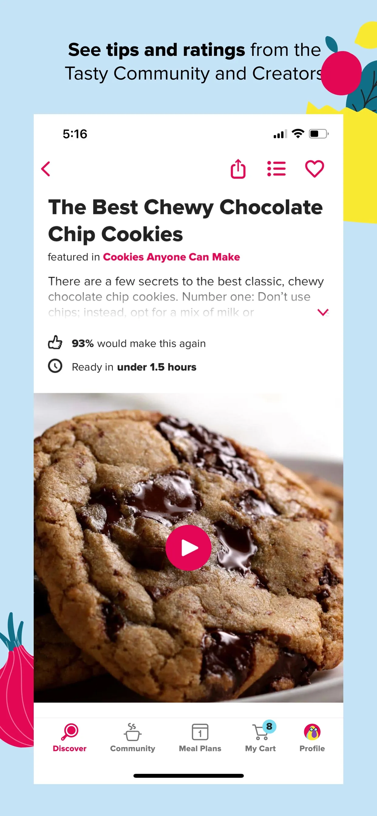 Tasty: Recipes, Cooking Videos iphone screenshot 4