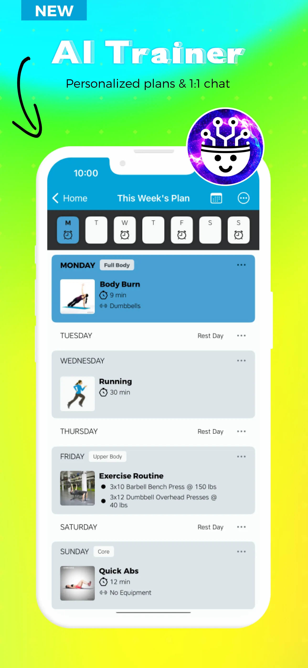 Workout Trainer AI iphone screenshot 6