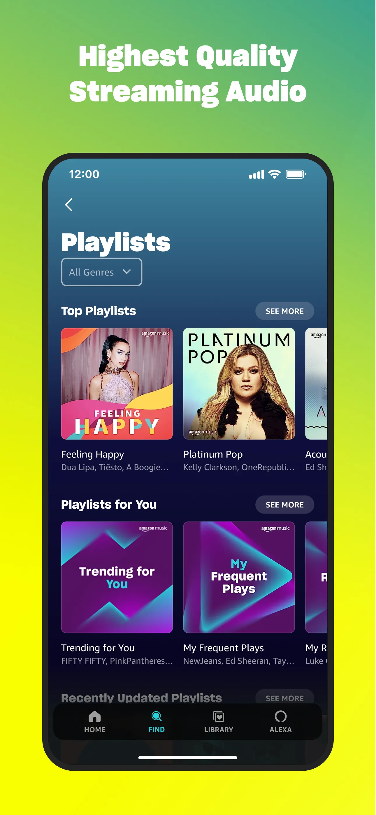 Amazon Music: Songs & Podcasts iphone screenshot 4
