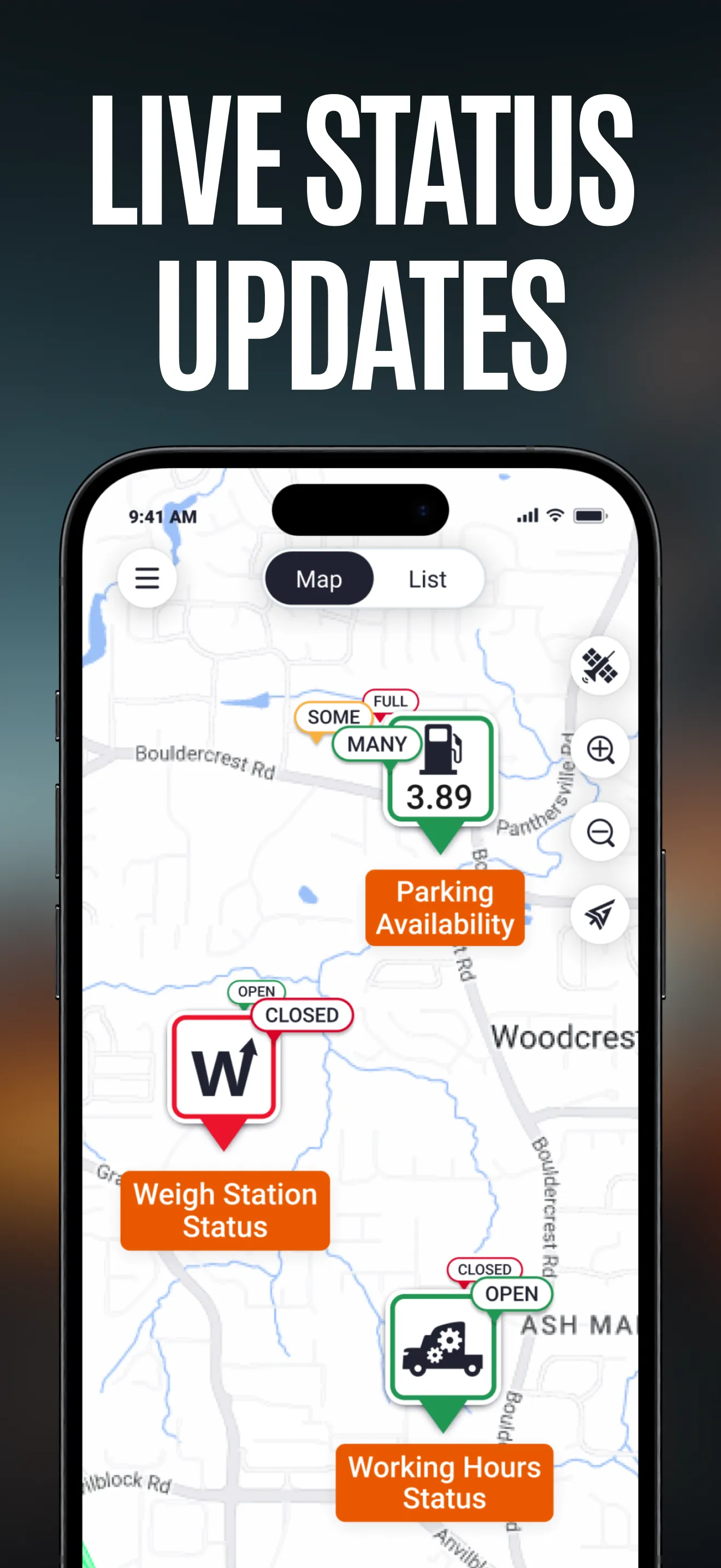 Trucker Guide: Truck GPS Maps iphone screenshot 4