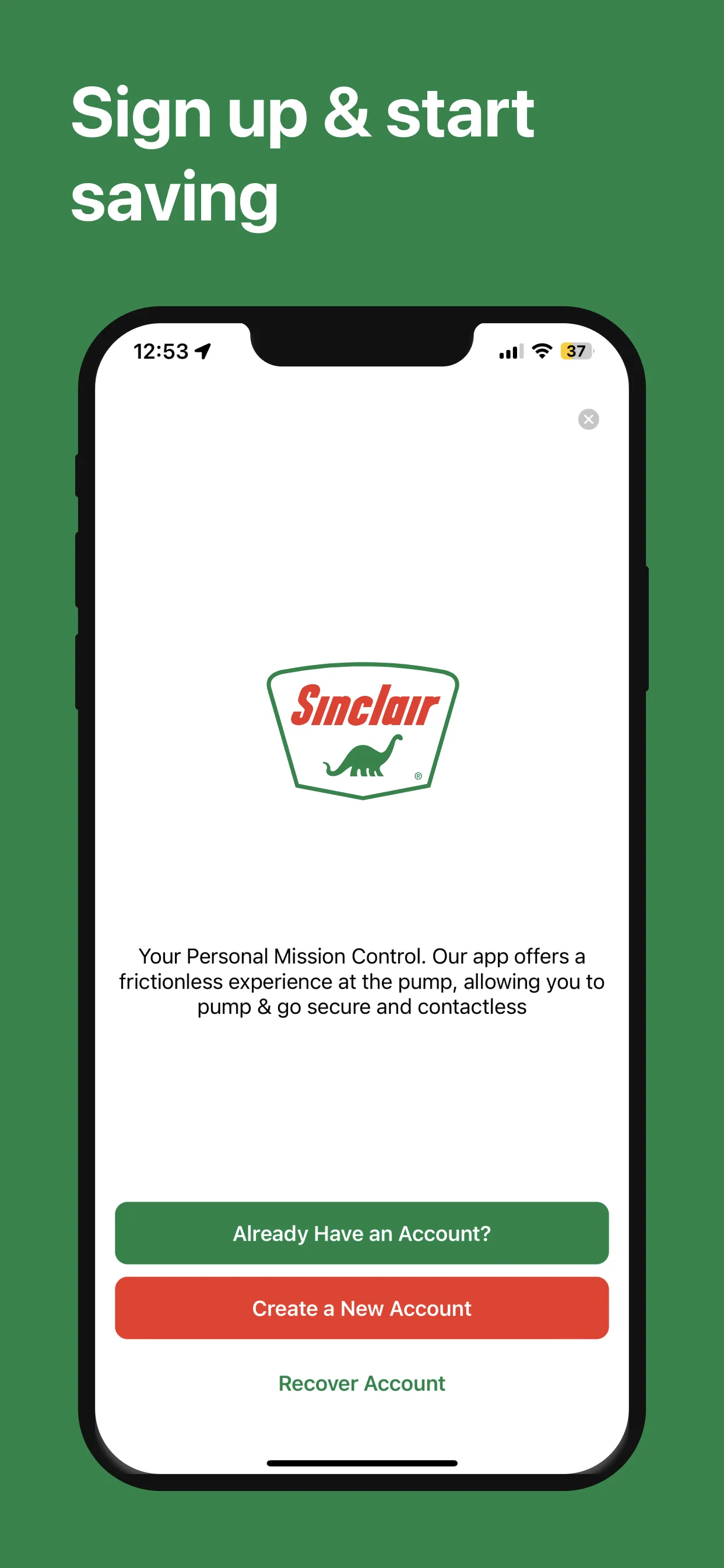 DINOPAY - Sinclair Oil iphone screenshot 4