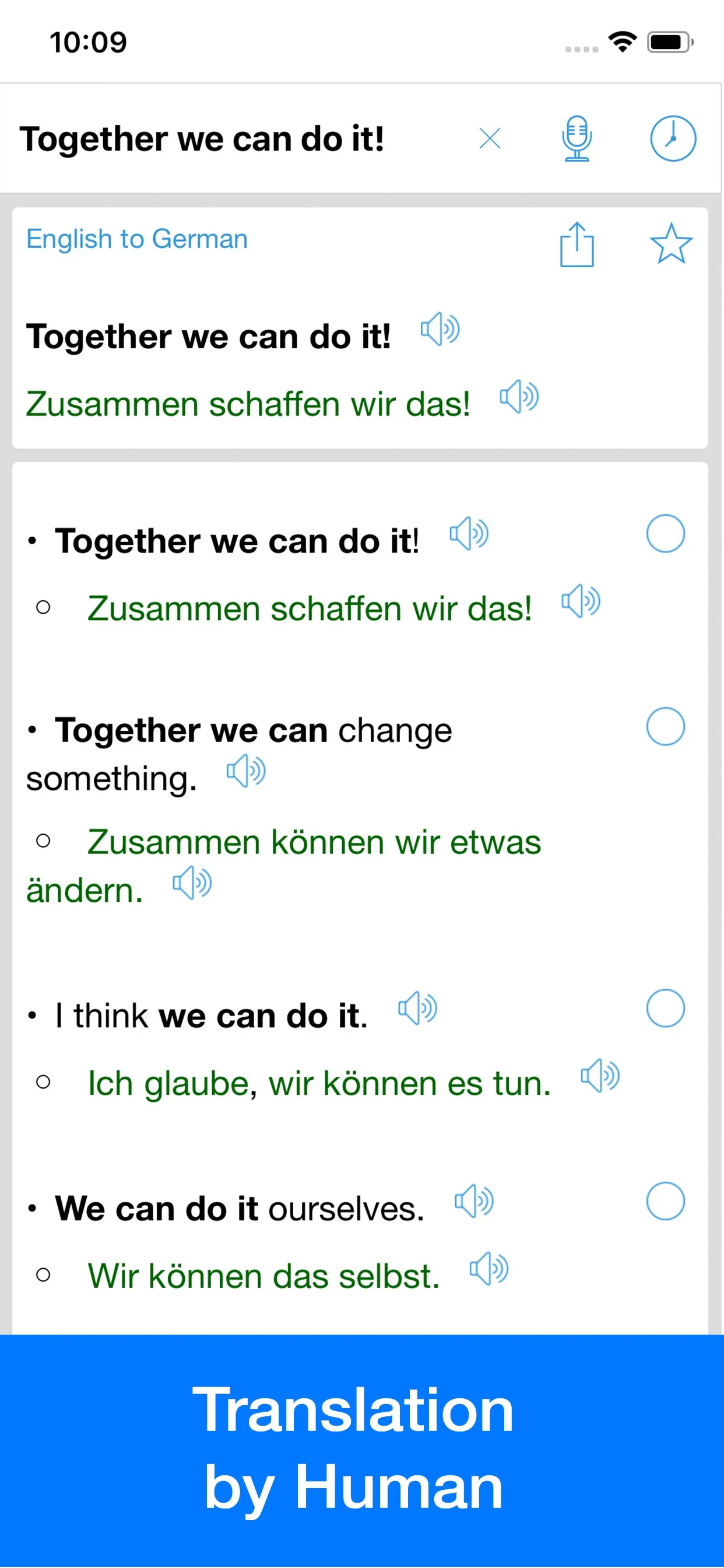 German Translator Offline iphone screenshot 3
