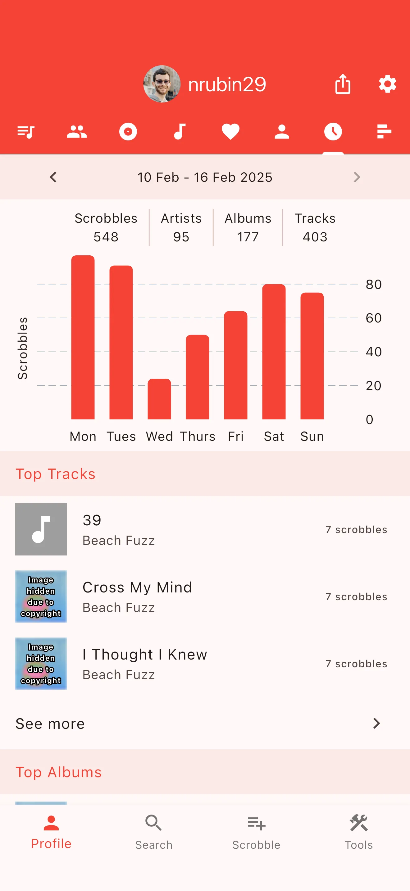 Finale for Last.fm iphone screenshot 4