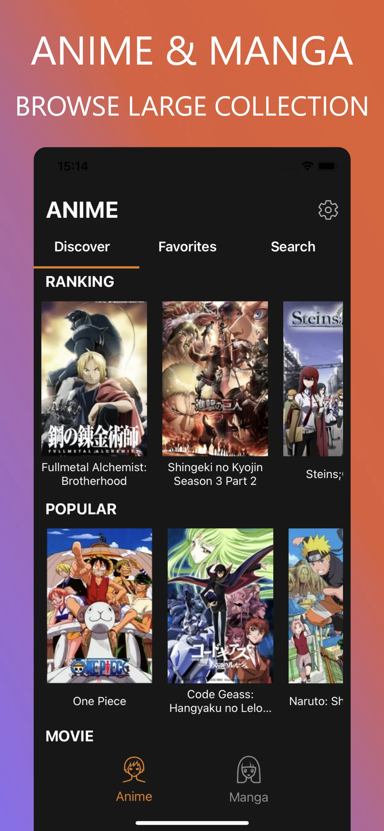Anime ◆ Manga iphone screenshot 1
