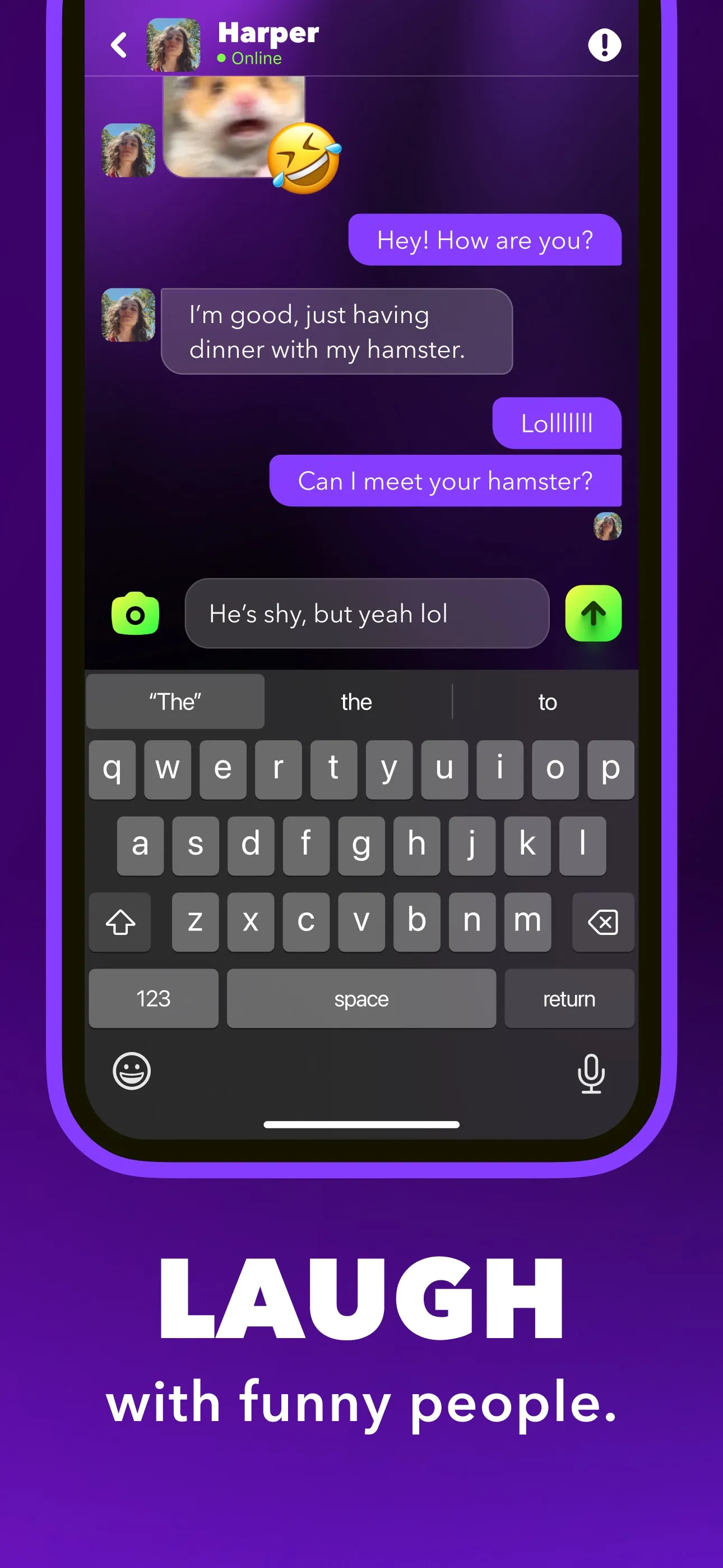 PNK – chat now iphone screenshot 3