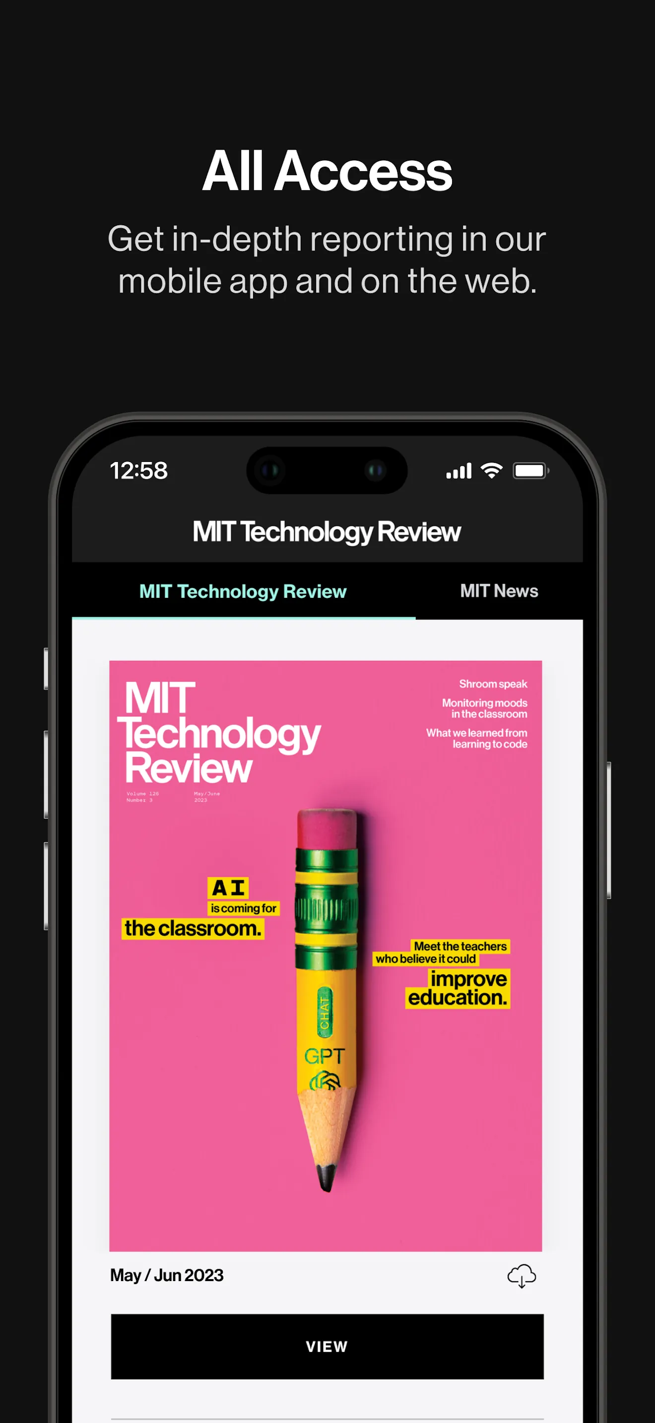 MIT Technology Review iphone screenshot 7