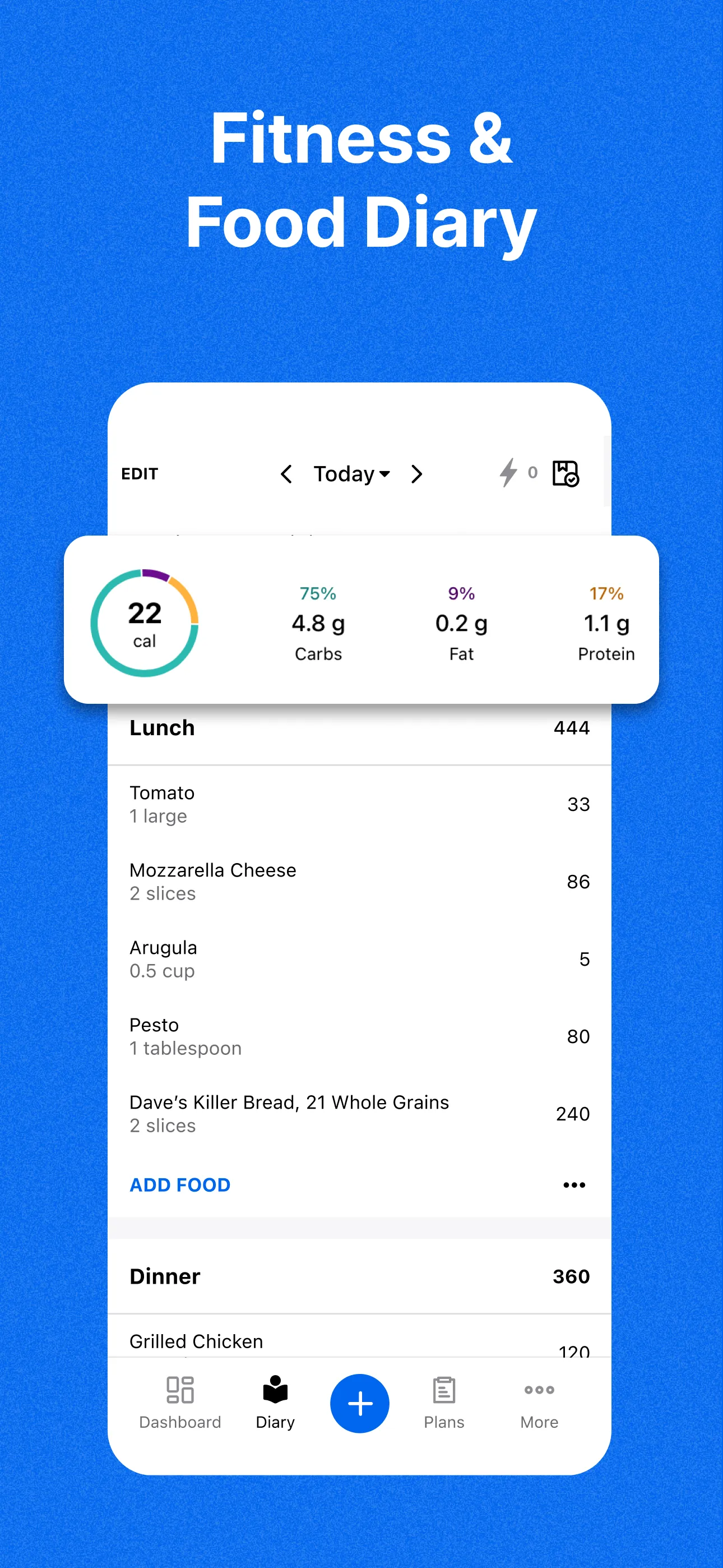 MyFitnessPal: Calorie Counter iphone screenshot 5
