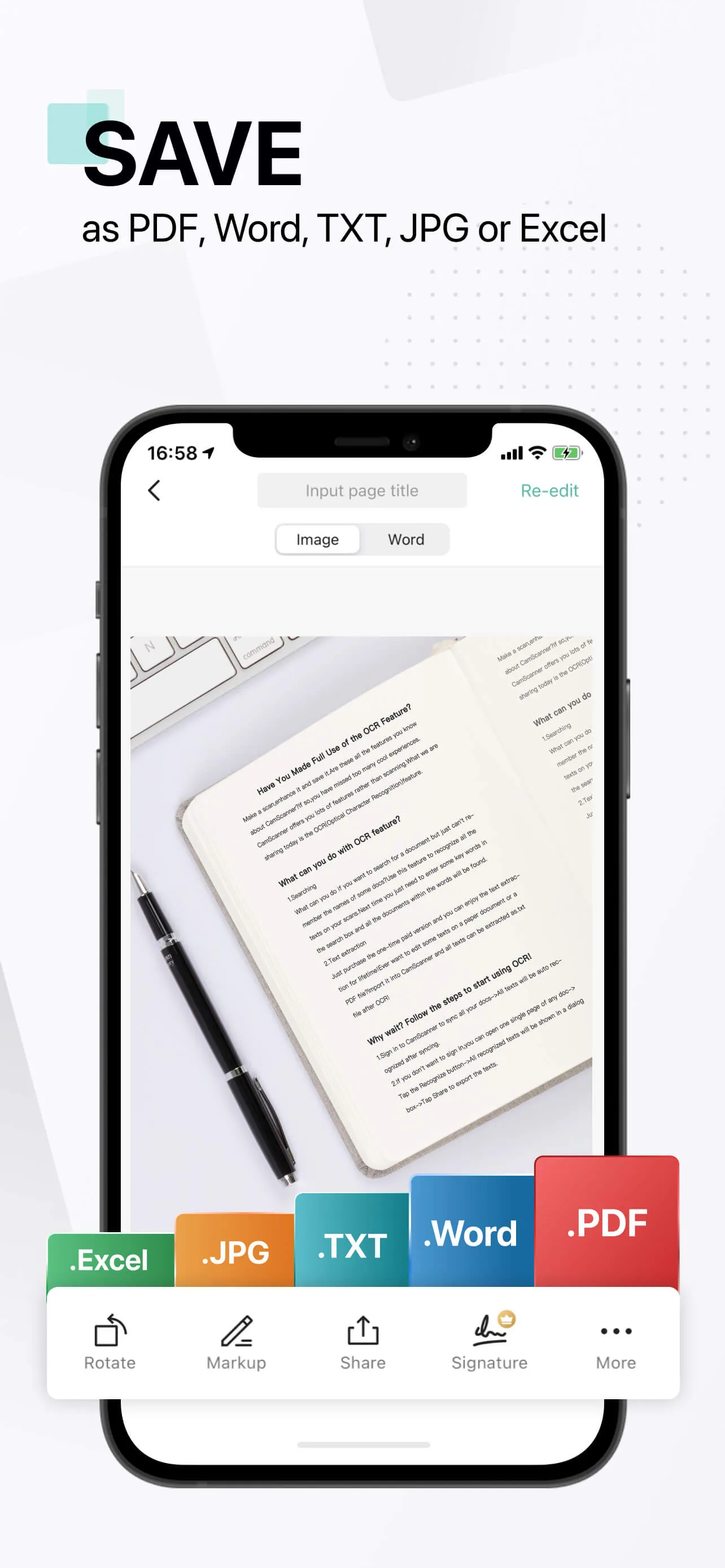 CamScanner + | OCR Scanner iphone screenshot 2
