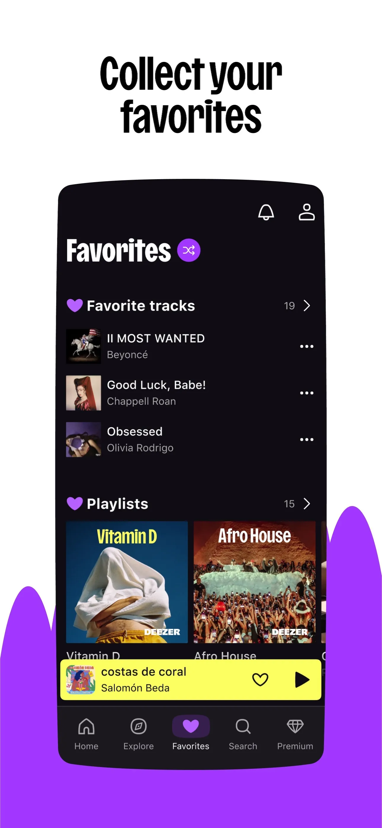 Deezer: Music Player, Podcast iphone screenshot 9