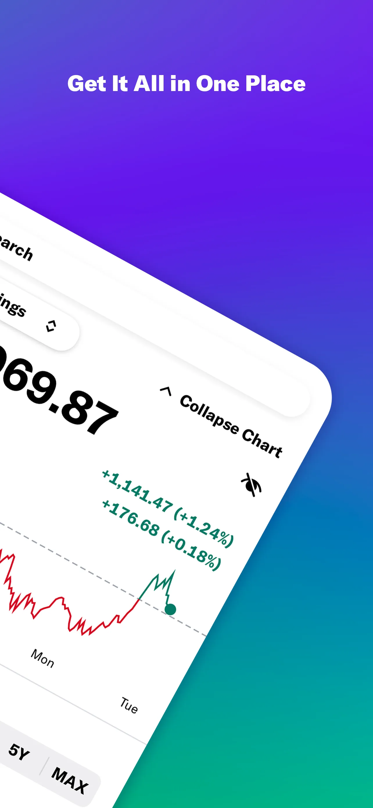 Yahoo Finance: Stocks & News iphone screenshot 2
