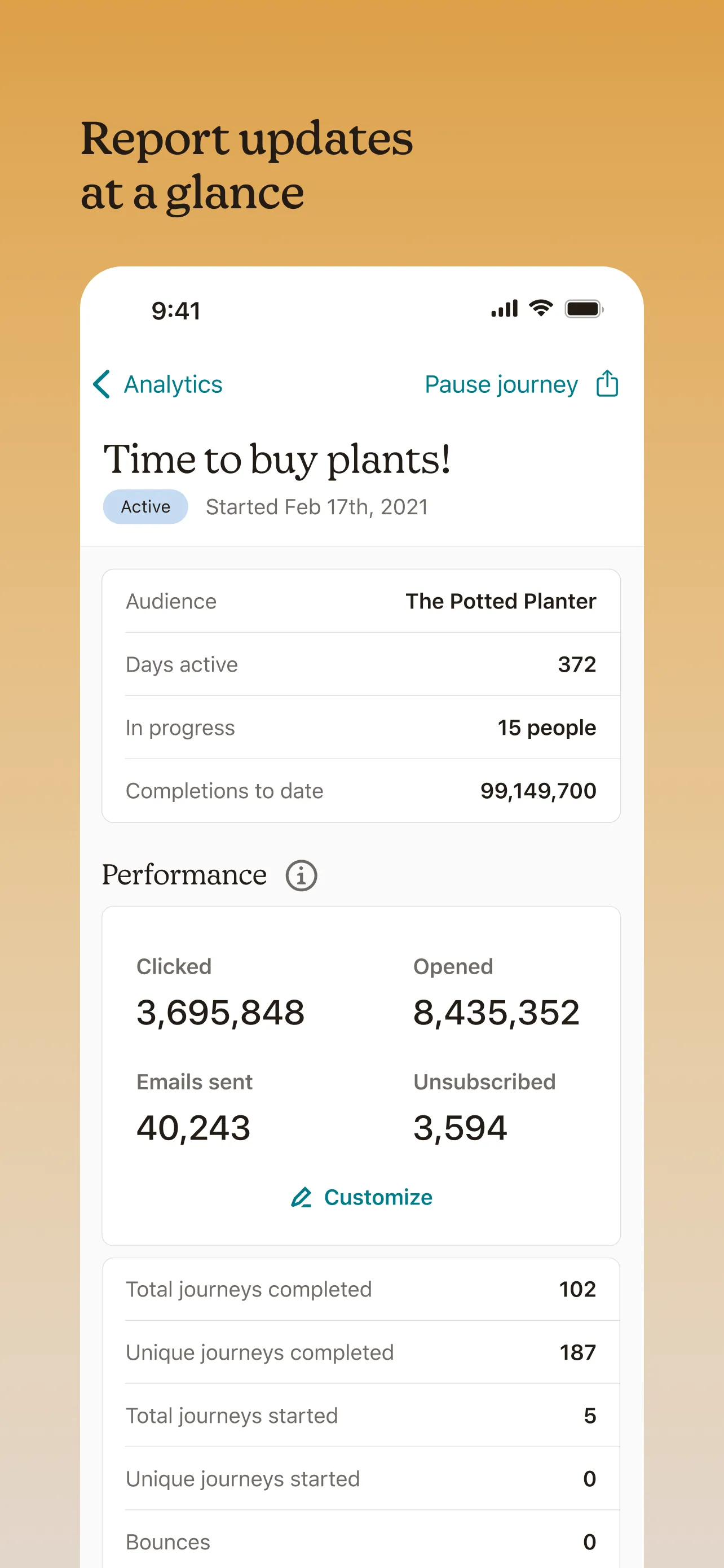 Mailchimp Email Marketing iphone screenshot 2