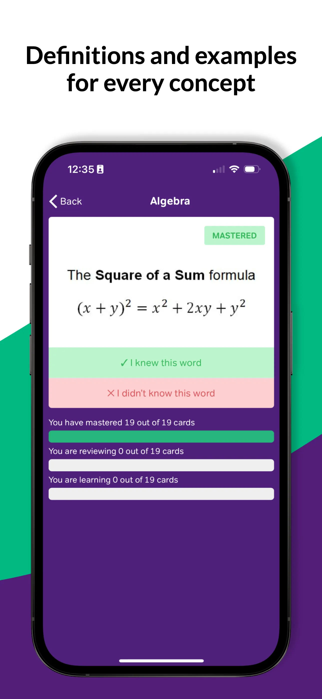 GMAT Math Flashcards iphone screenshot 3