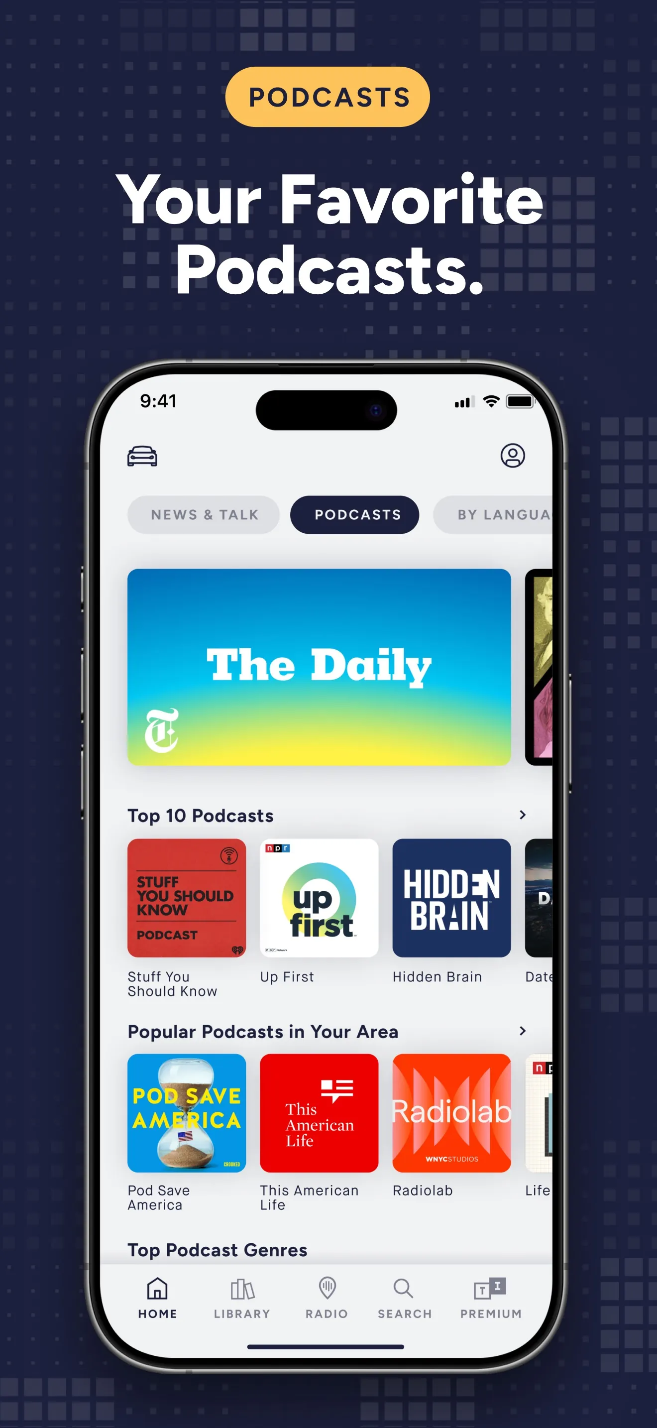 TuneIn Radio: Music & Sports iphone screenshot 7