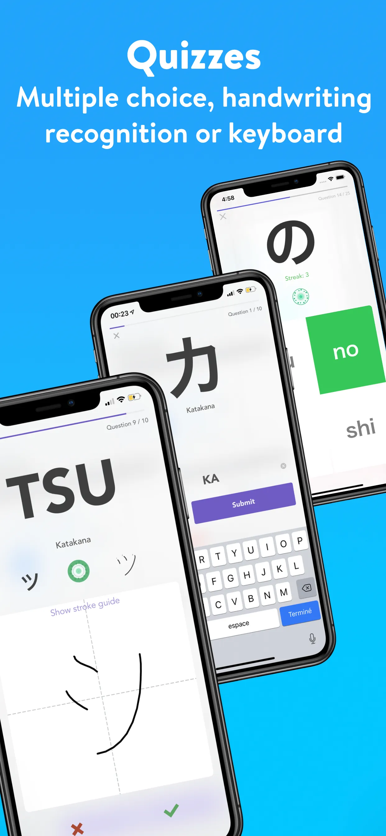 Kana - Hiragana and Katakana iphone screenshot 3