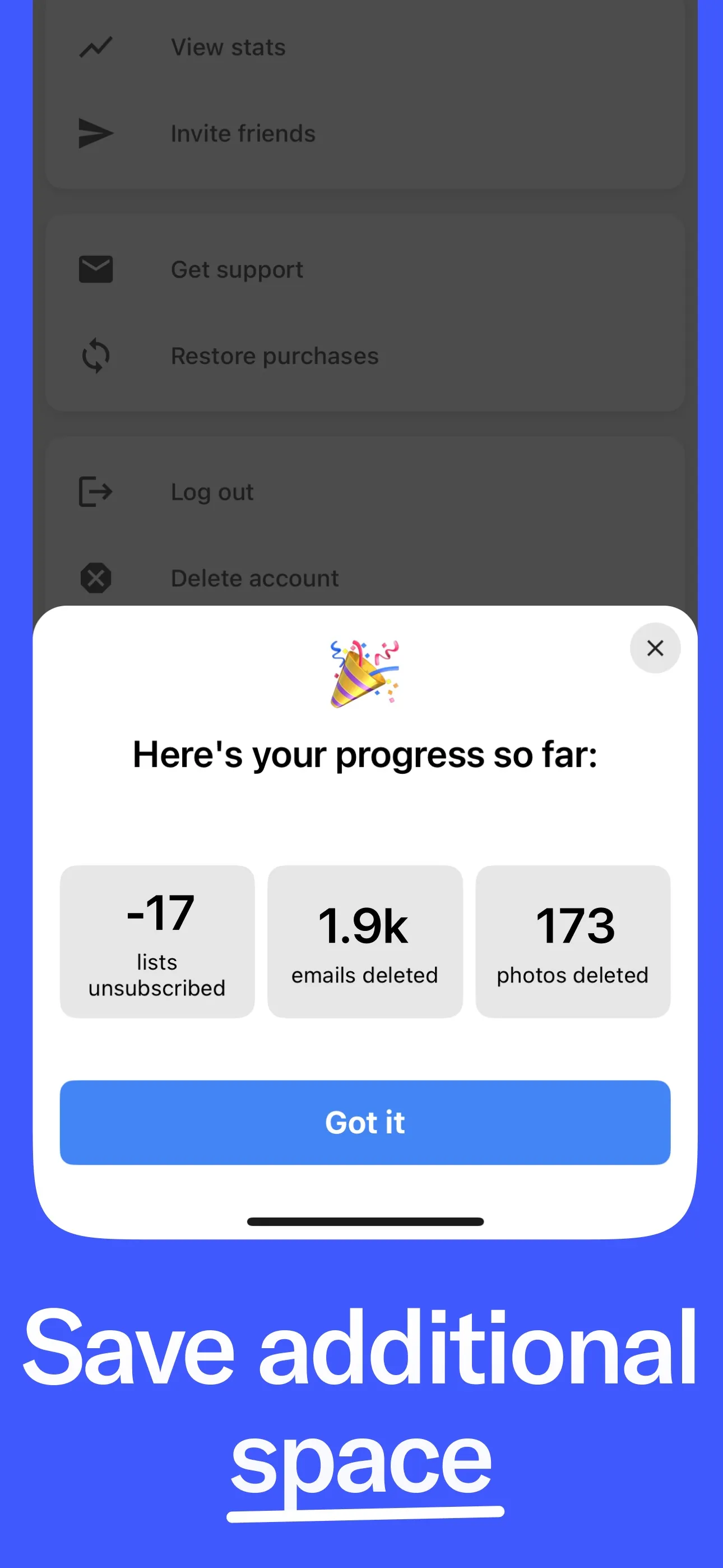 Trimbox: Email Cleaner iphone screenshot 6