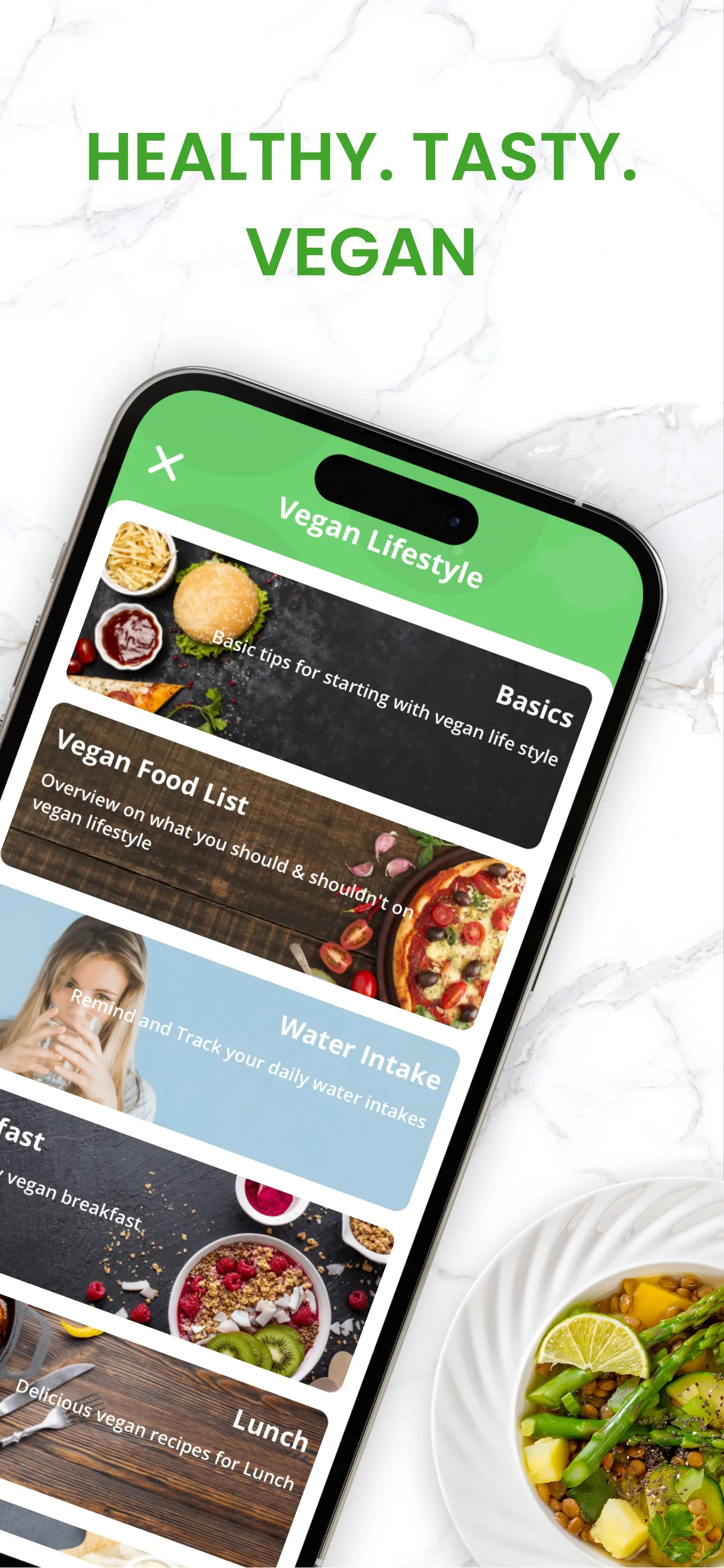 Vegan Recipes | Meal Planner iphone screenshot 2