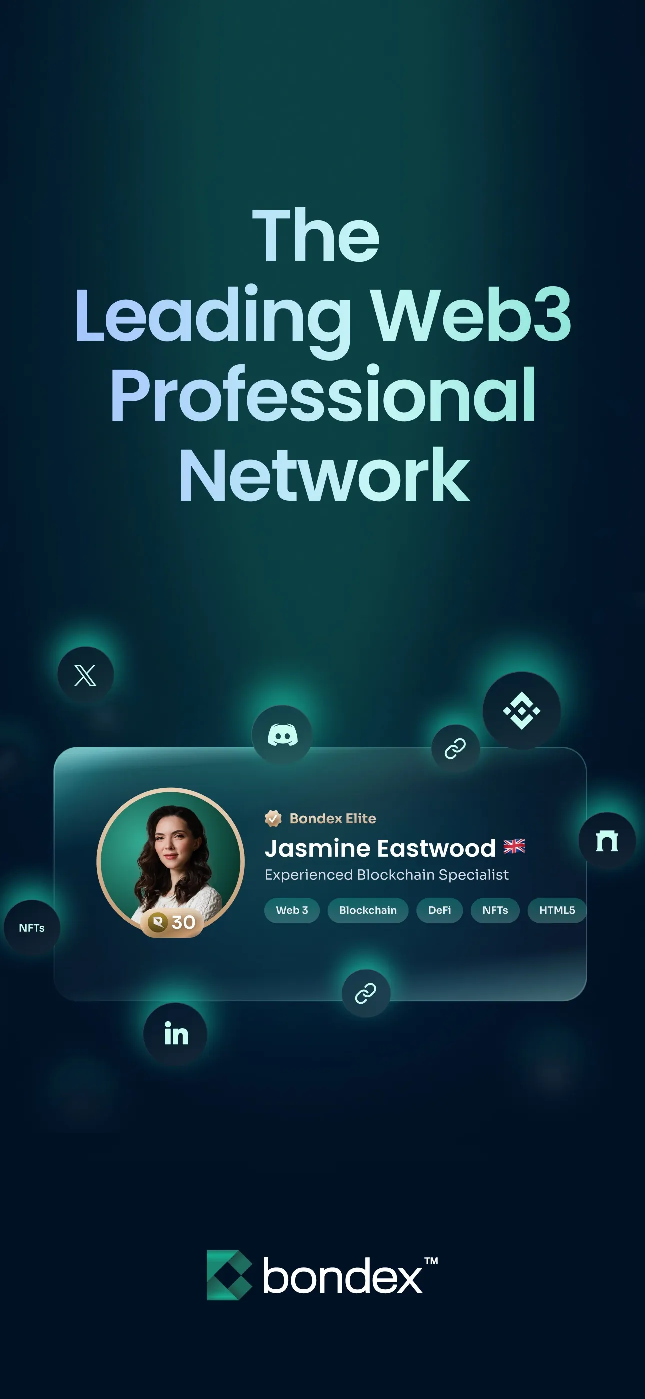 Bondex: Web3 jobs & community iphone screenshot 1