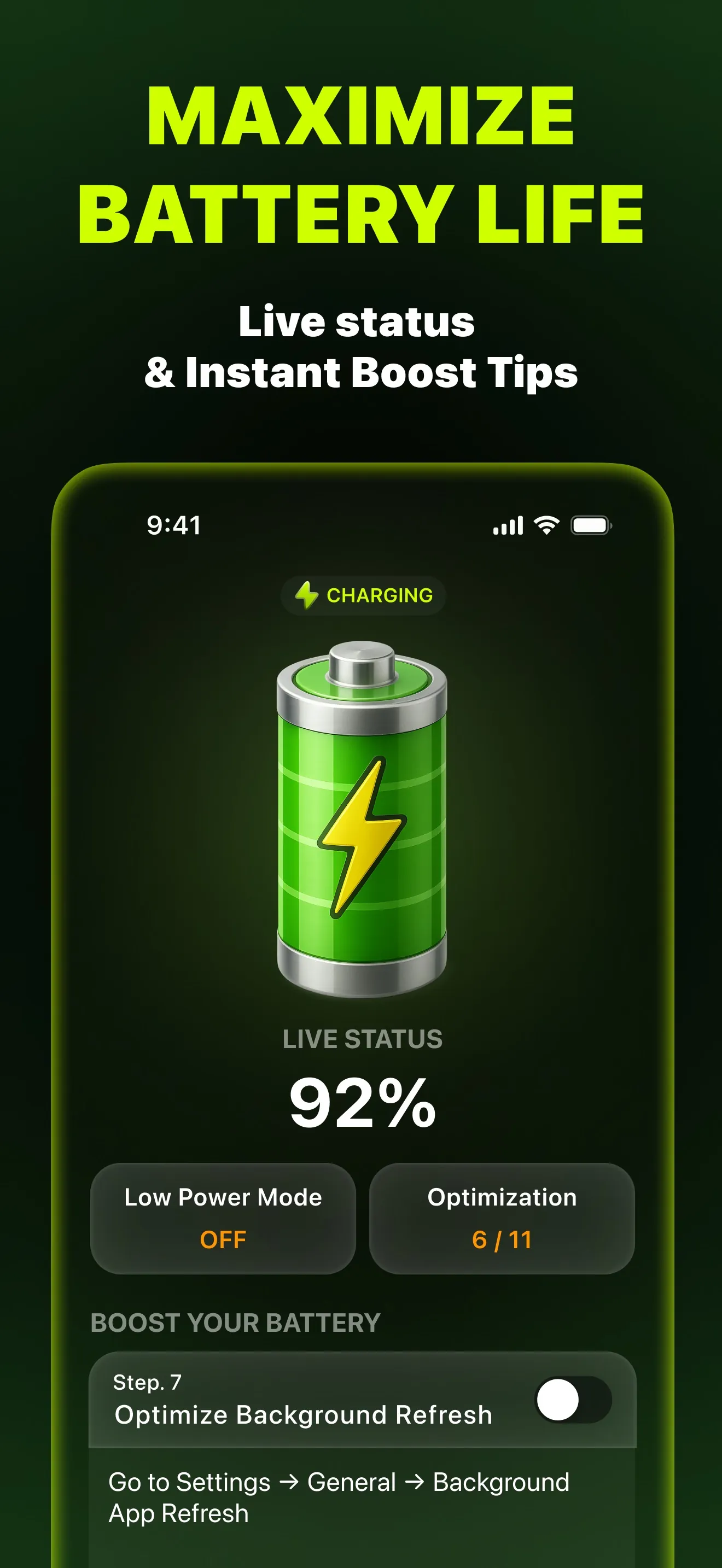 Volty+ Smart Battery Guide iphone screenshot 2