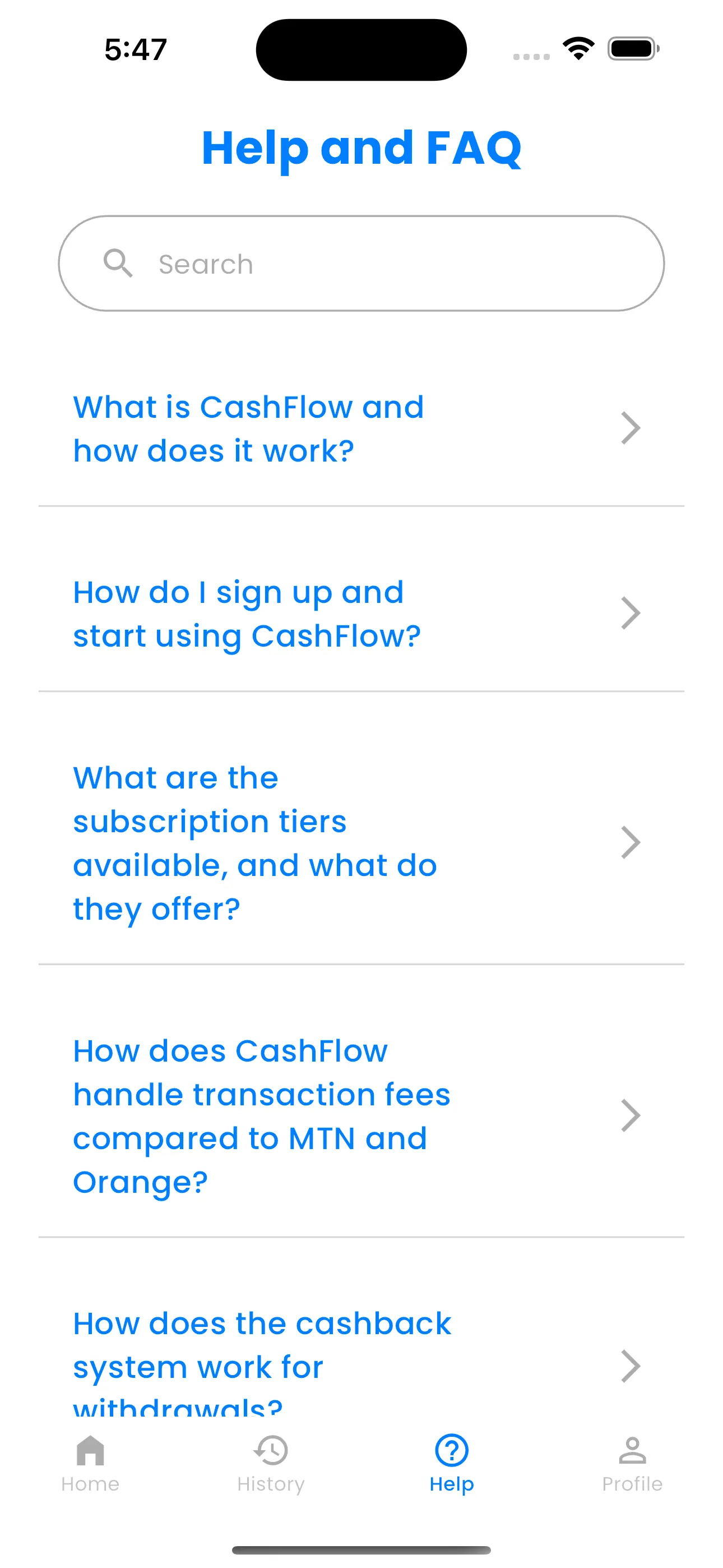 CashFlow - CM iphone screenshot 5