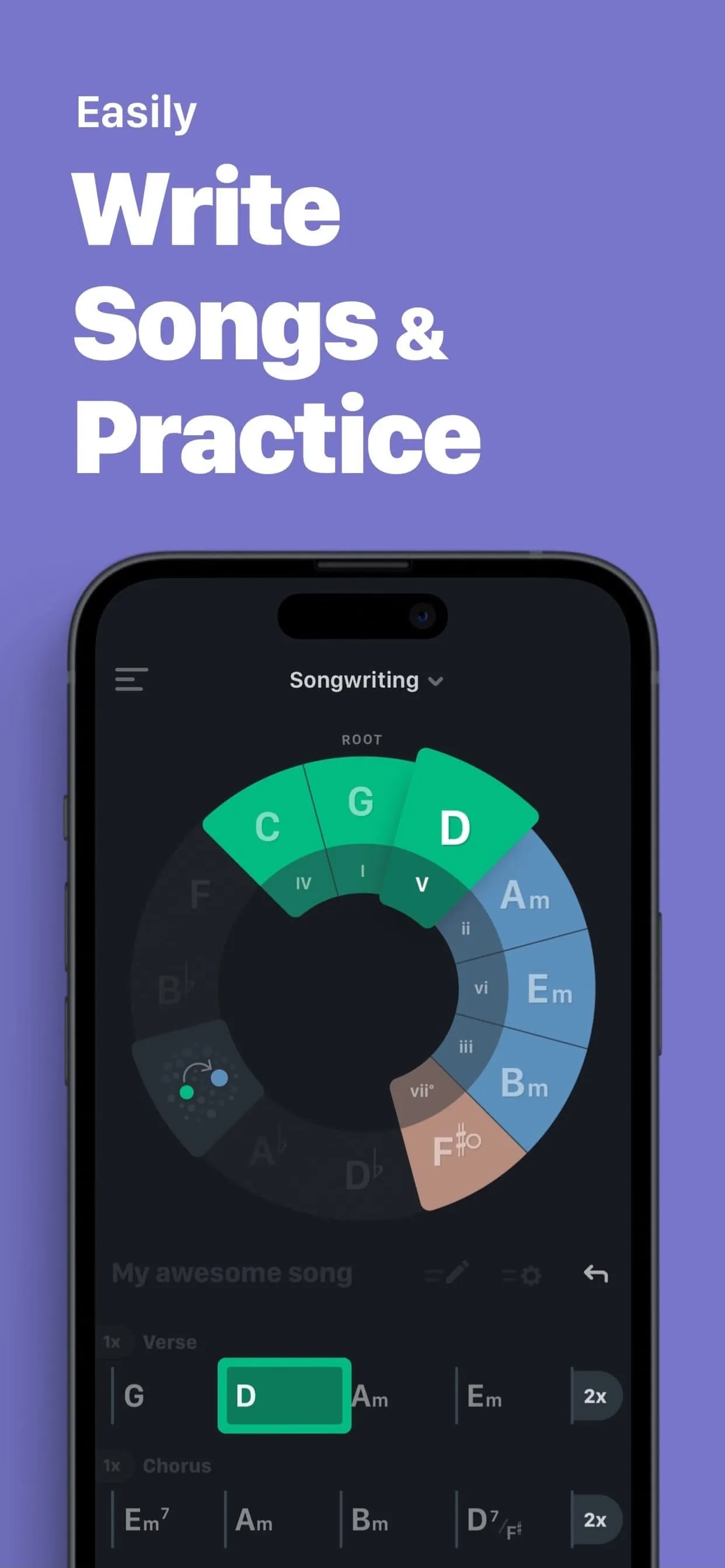 TONALY: Write & Practice Songs iphone screenshot 2