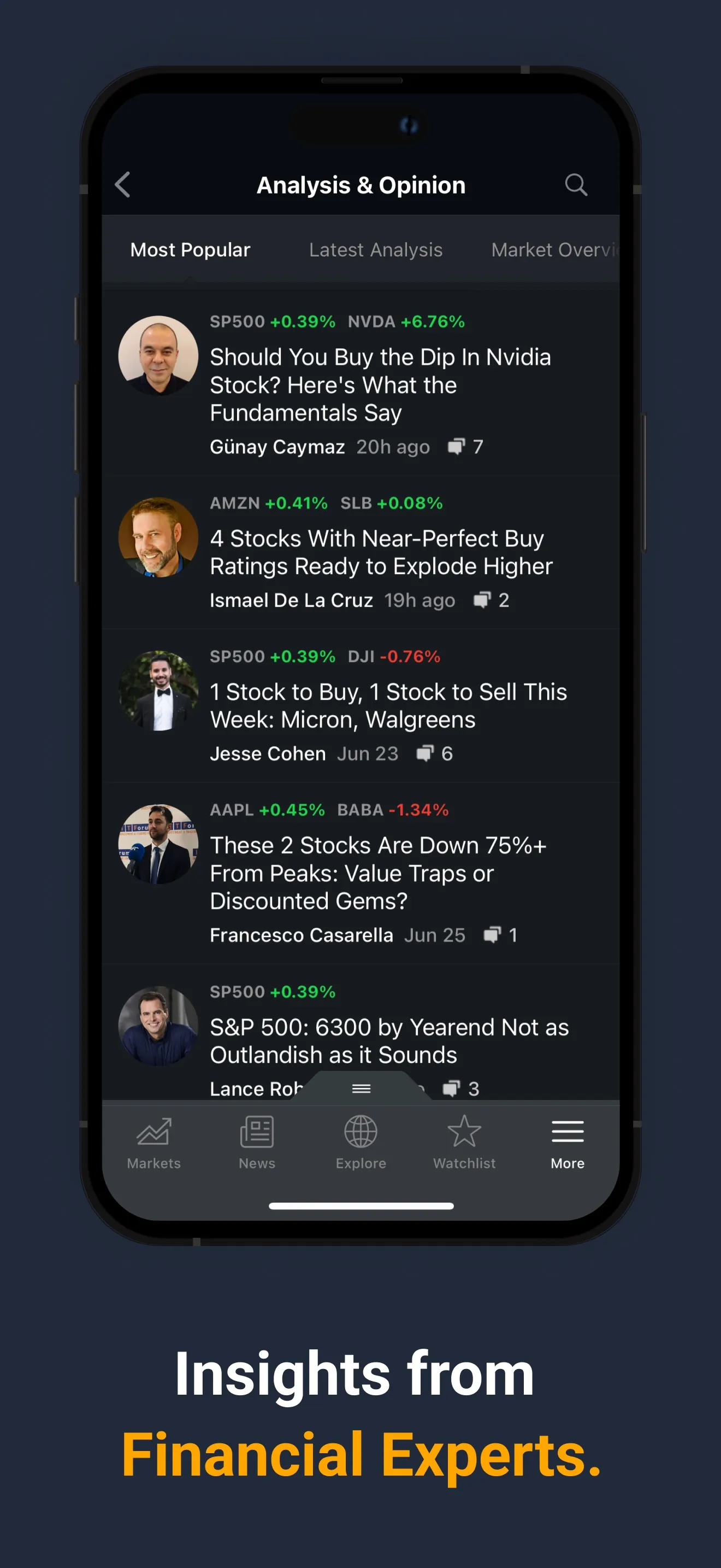 Investing.com: Stock Market iphone screenshot 8
