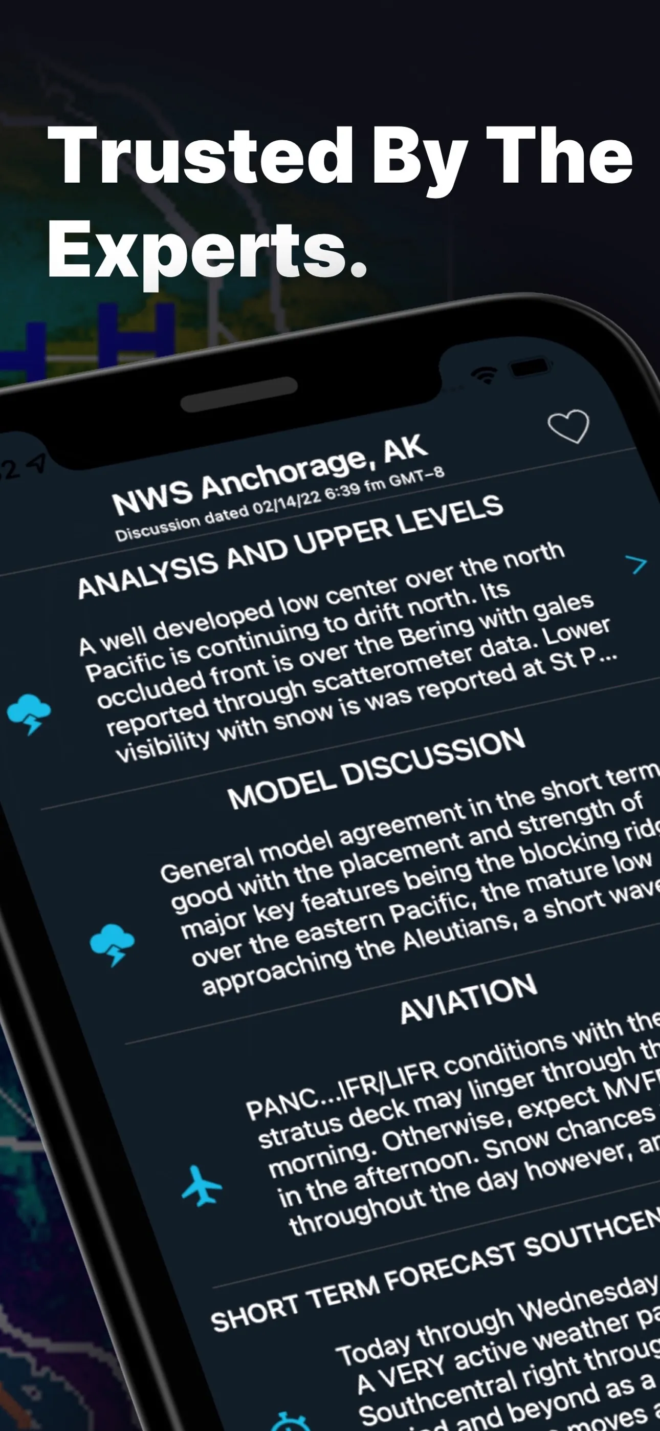 NWS Weather: Deep Weather iphone screenshot 3