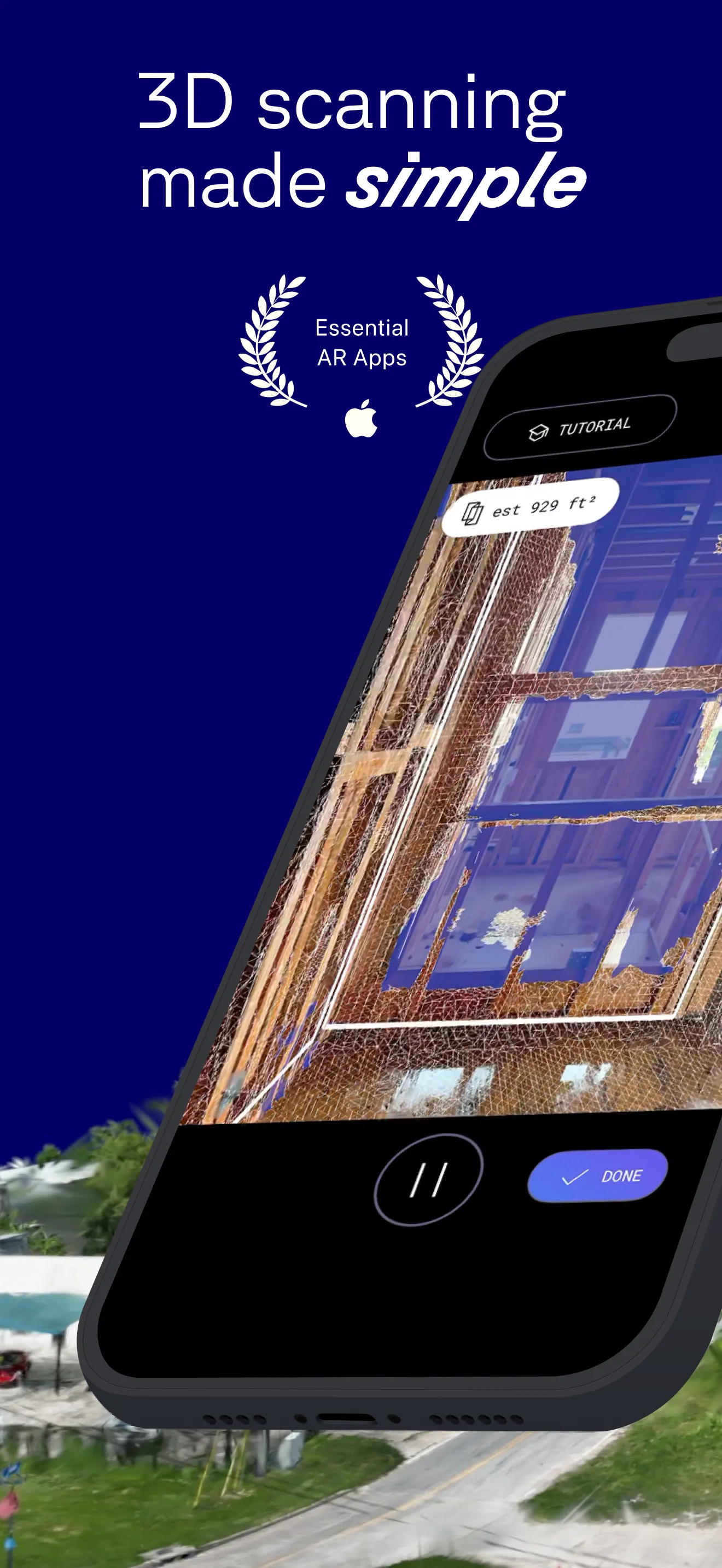 Polycam 3D Scanner, LiDAR, 360 iphone screenshot 1