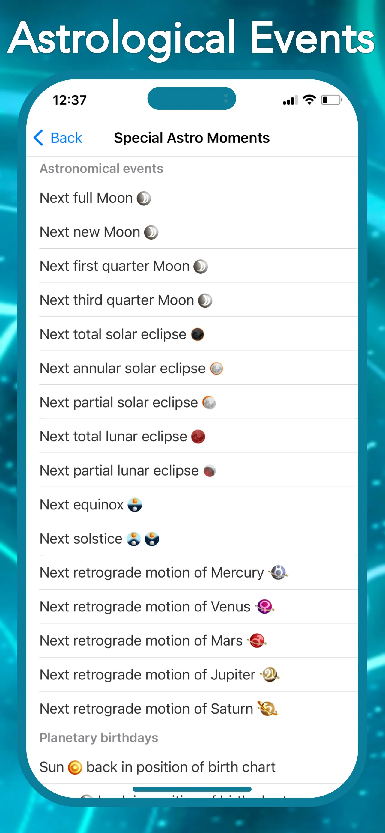 Astro Future - Daily Horoscope iphone screenshot 5