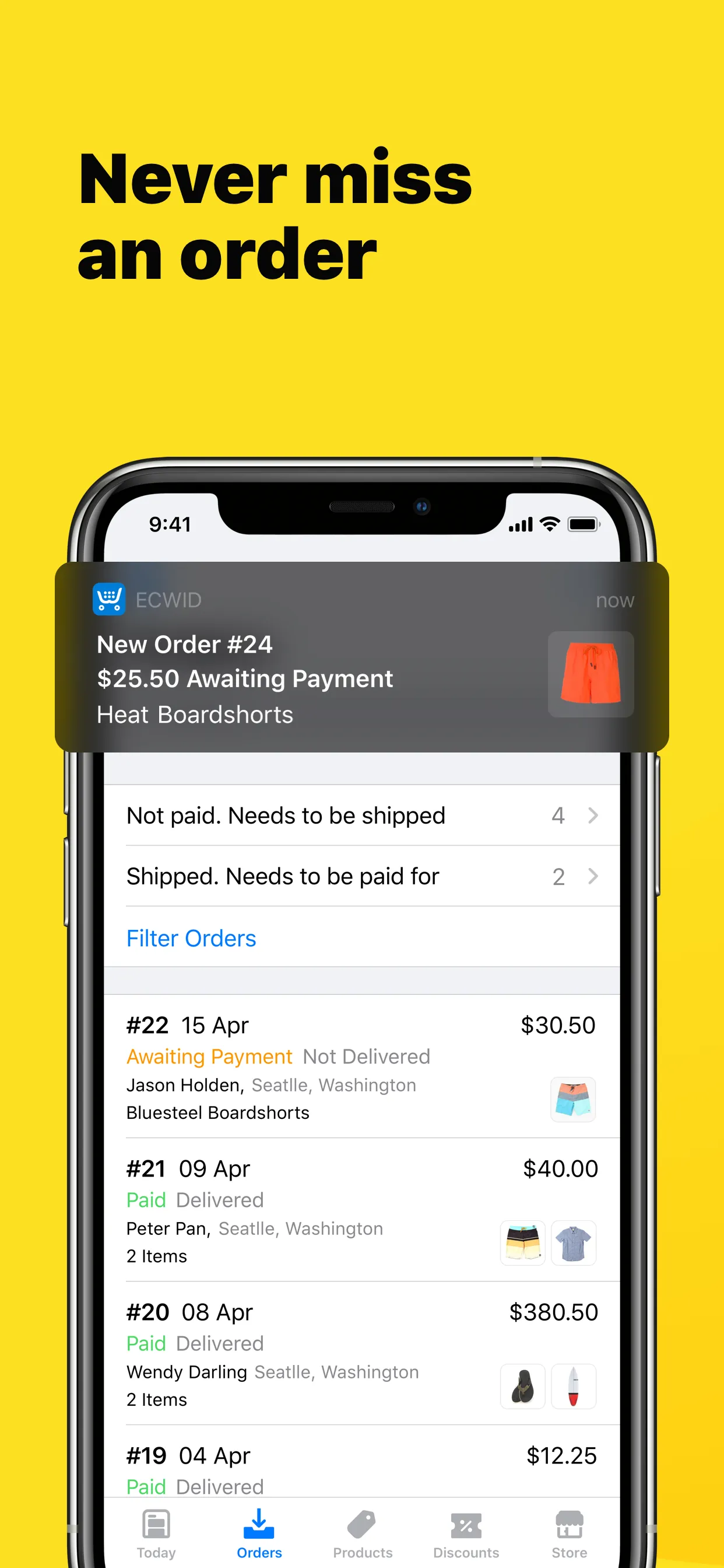 Ecwid Ecommerce iphone screenshot 4